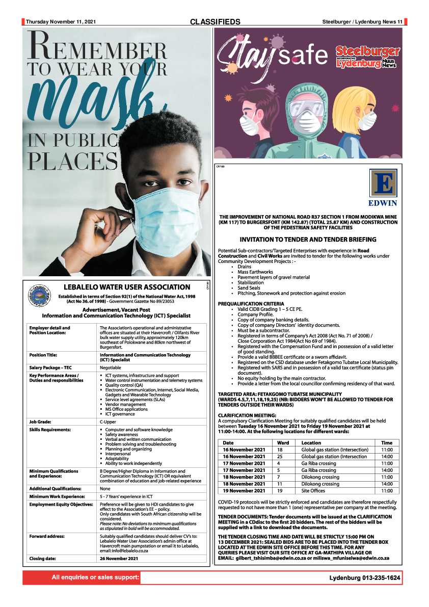 Steelburger News 11 November 2021 page 11