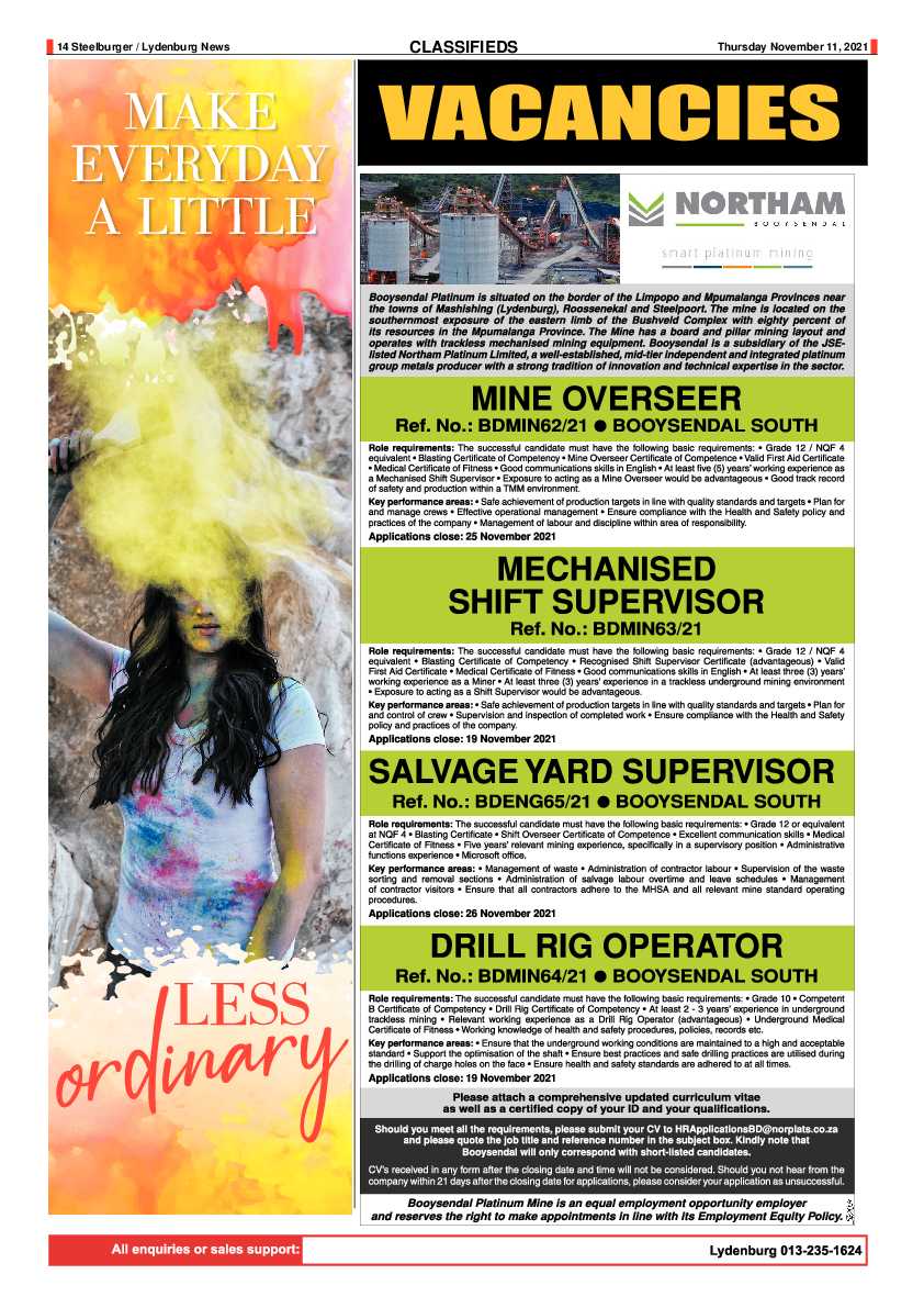 Steelburger News 11 November 2021 page 14