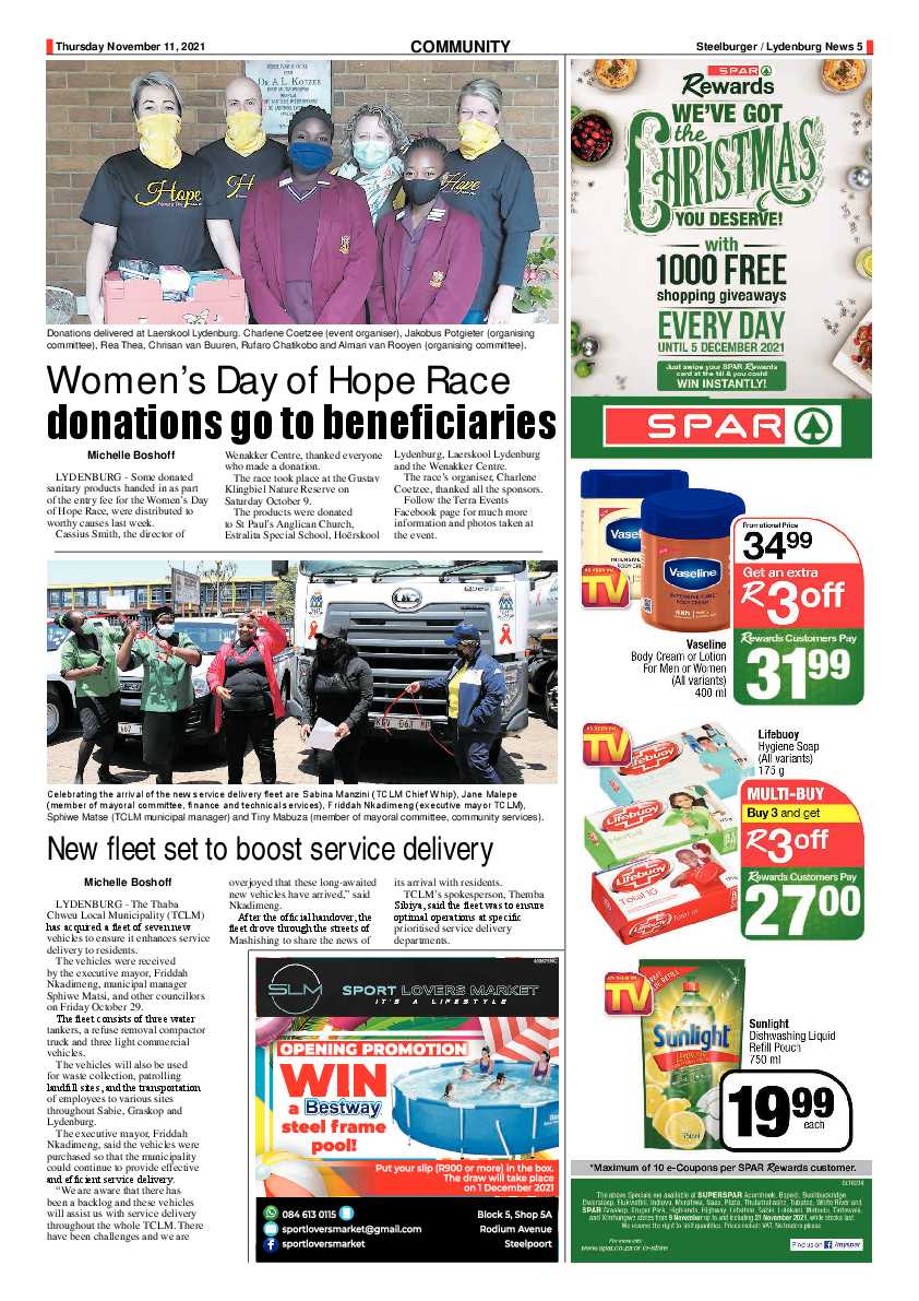 Steelburger News 11 November 2021 page 5