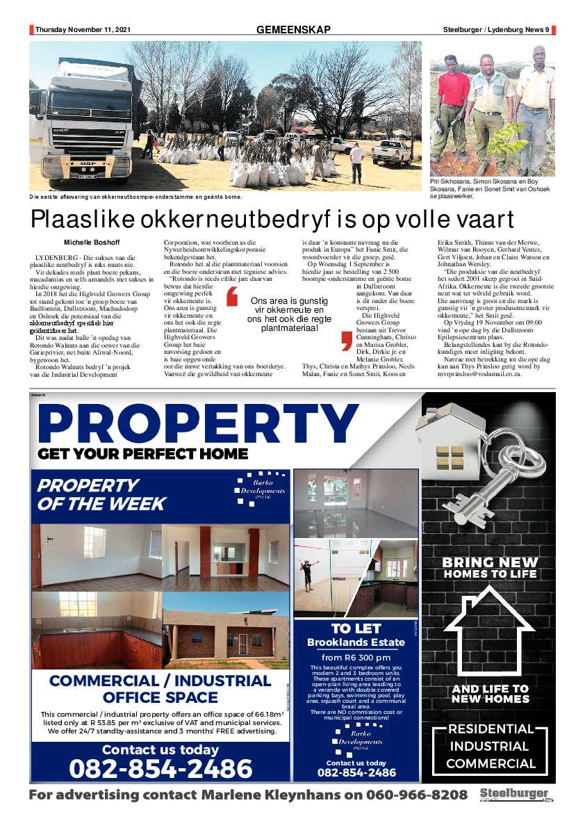 Steelburger News 11 November 2021 page 9