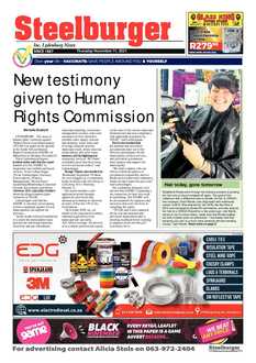 Steelburger News 11 November 2021