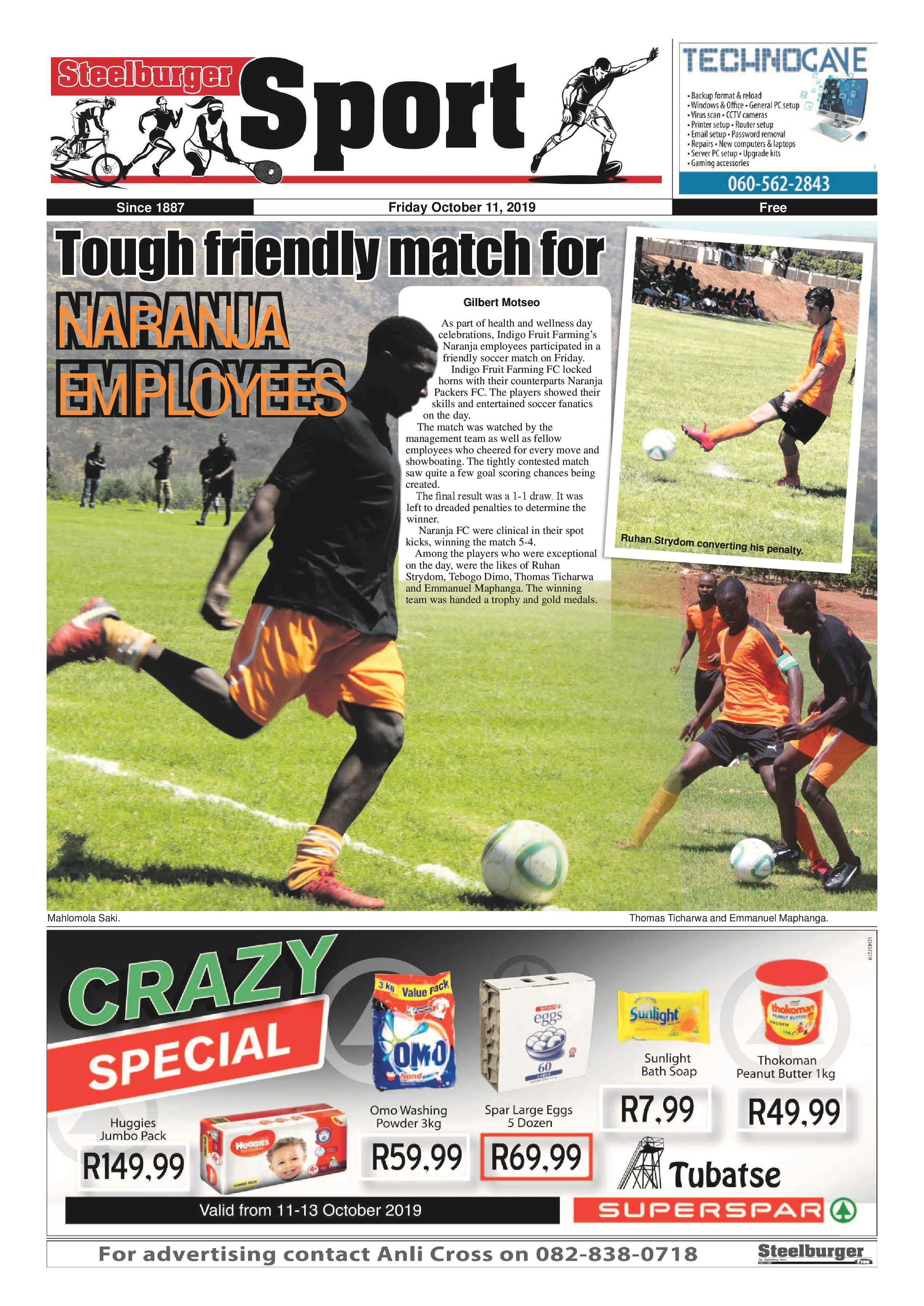 Steelburger News 11 October 2019 page 12
