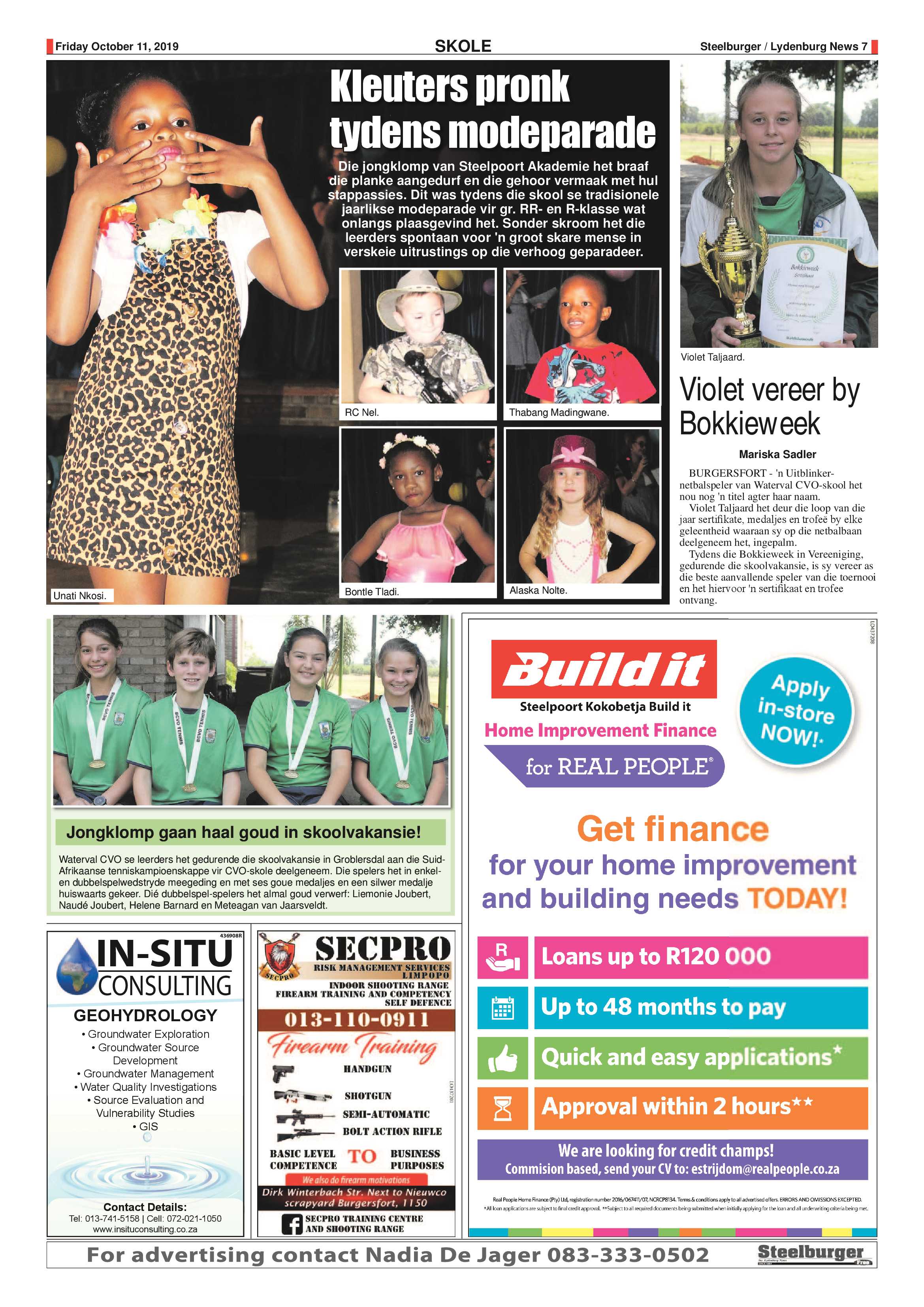 Steelburger News 11 October 2019 page 7