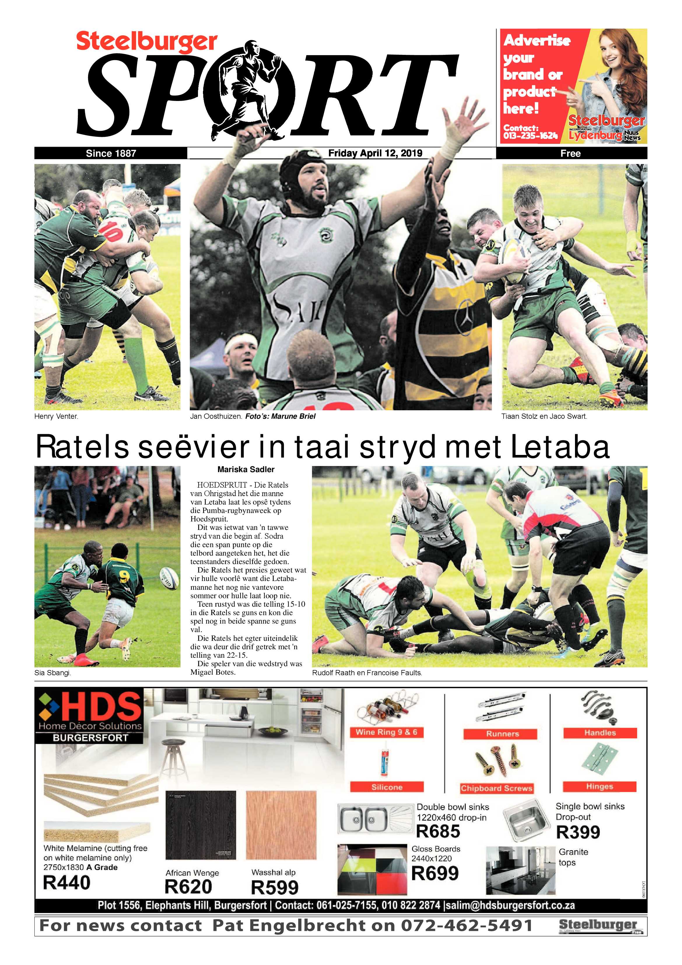 Steelburger News 12 April 2019 page 16
