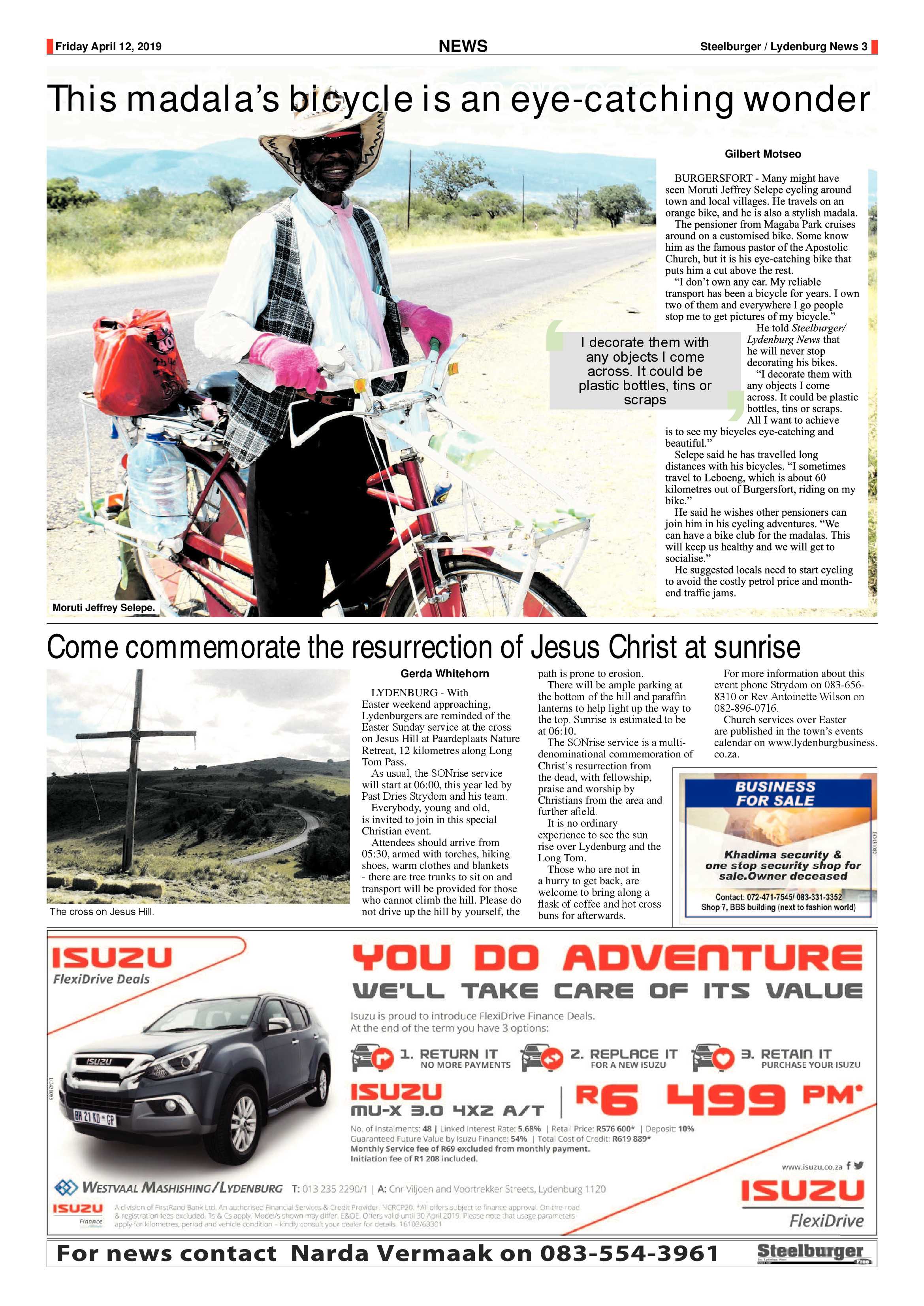 Steelburger News 12 April 2019 page 3