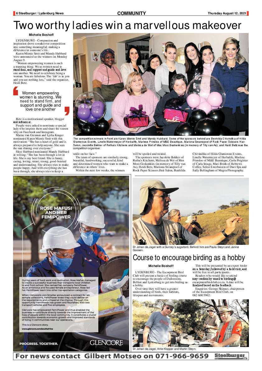 Steelburger News 12 August 2021 page 6