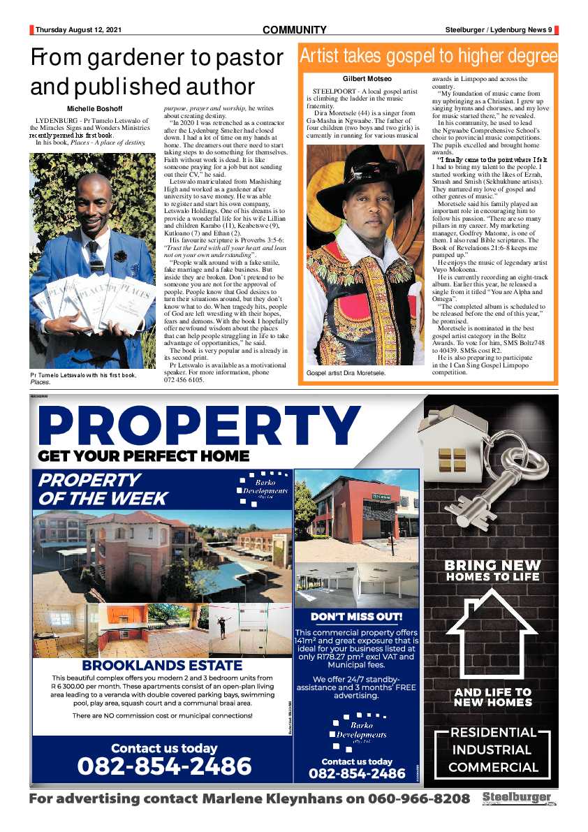 Steelburger News 12 August 2021 page 9