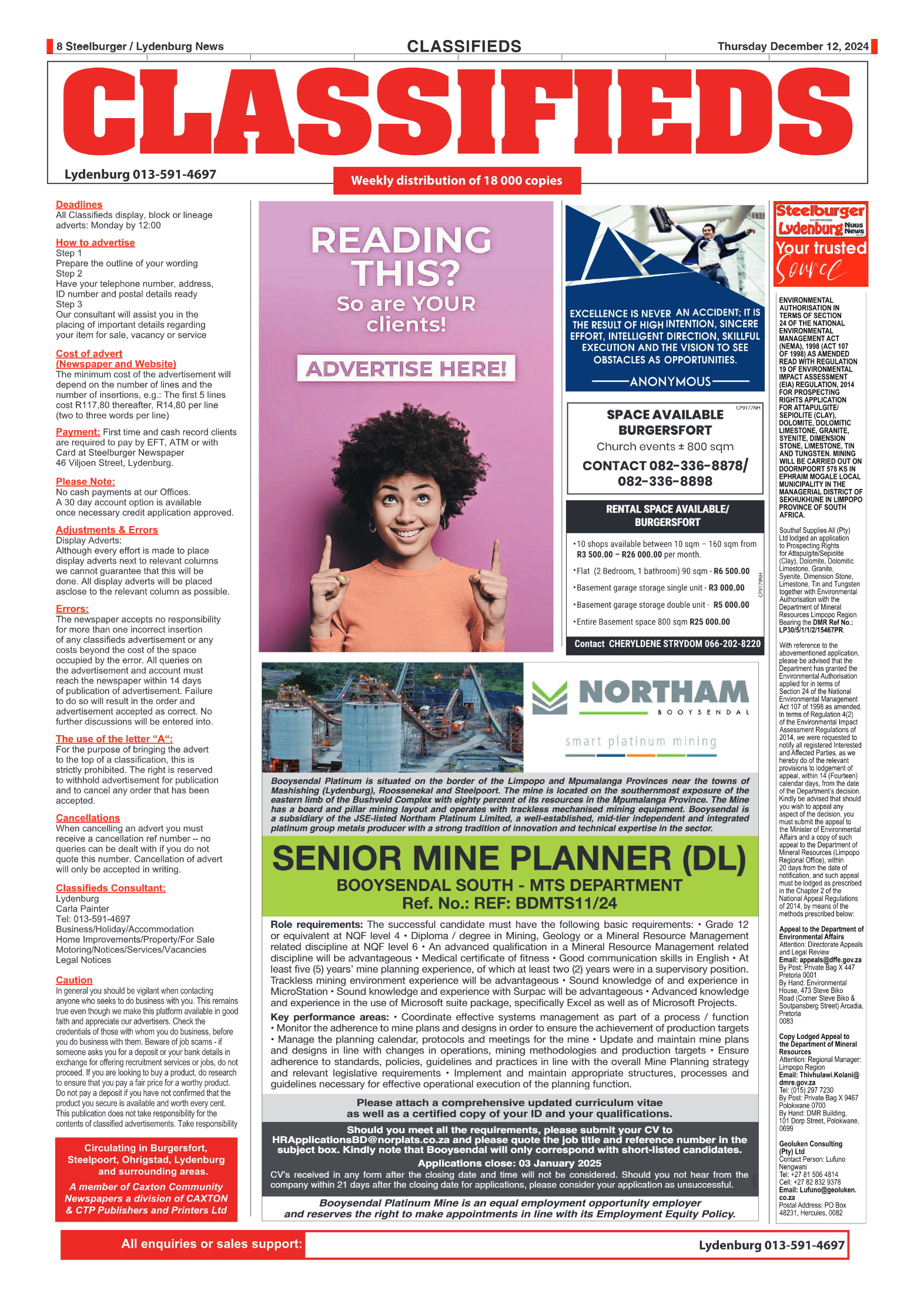 Steelburger News 12 December 2024 page 8