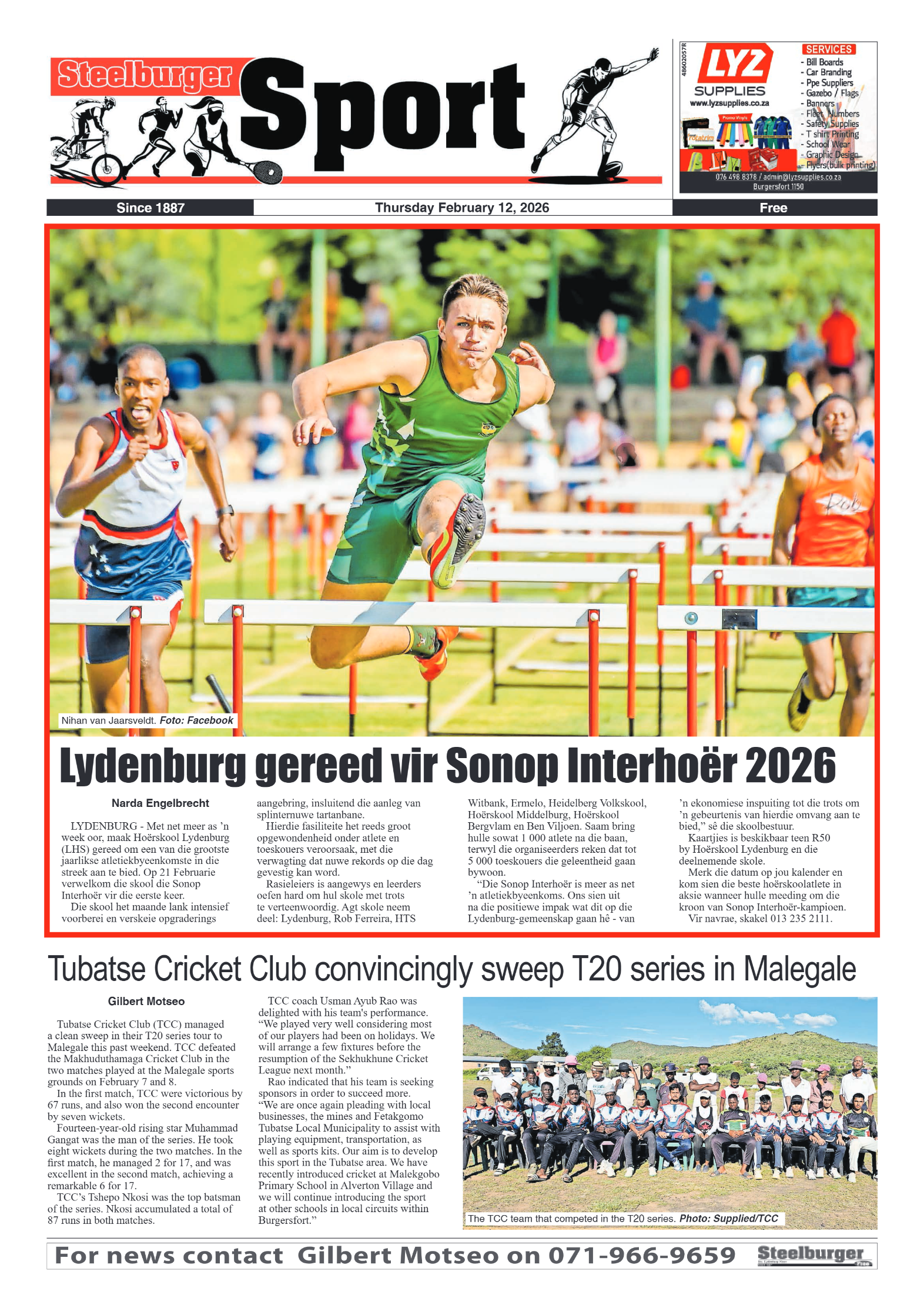 Steelburger News 12 February 2026 page 8