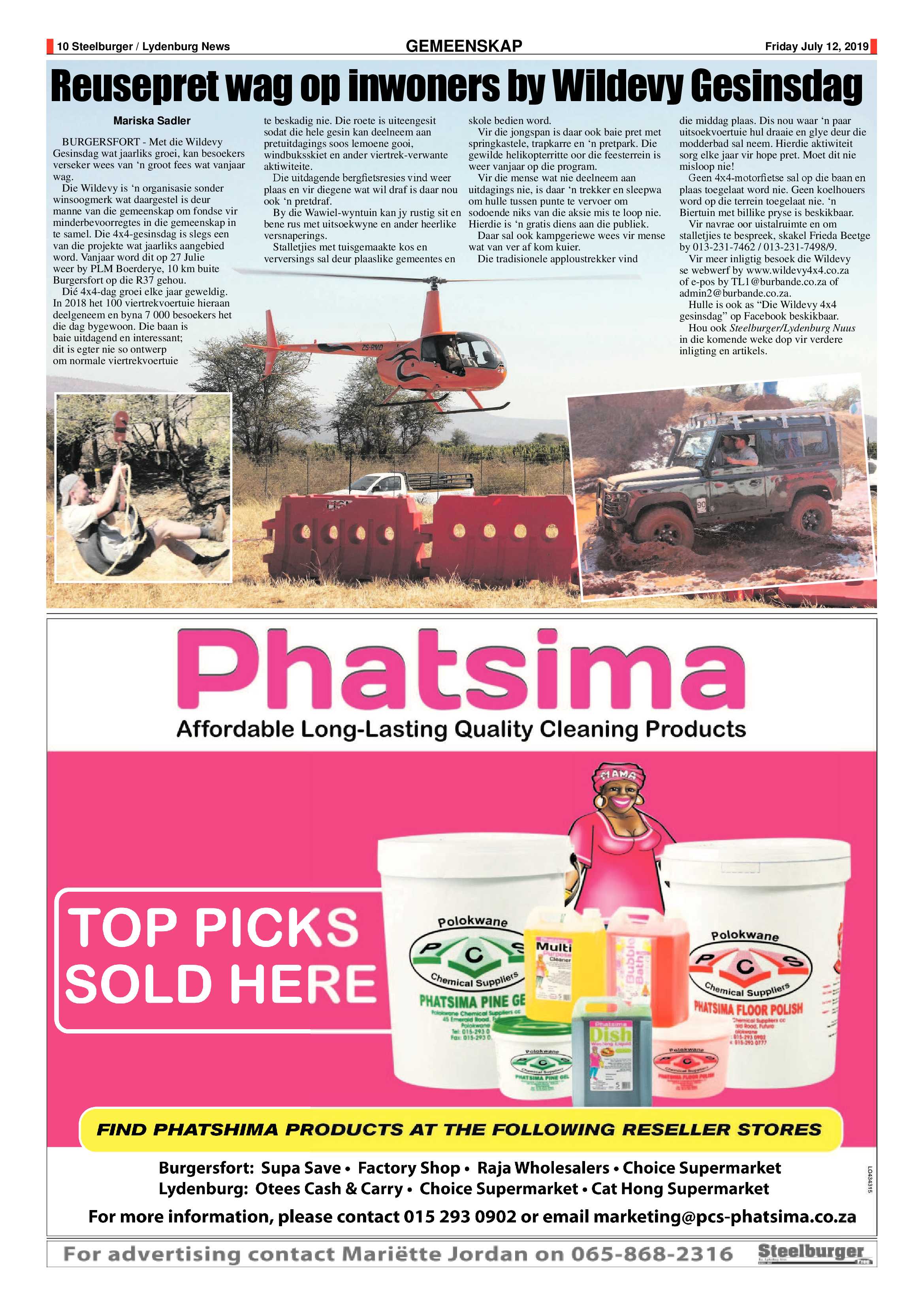 Steelburger News 12 July 2019 page 10
