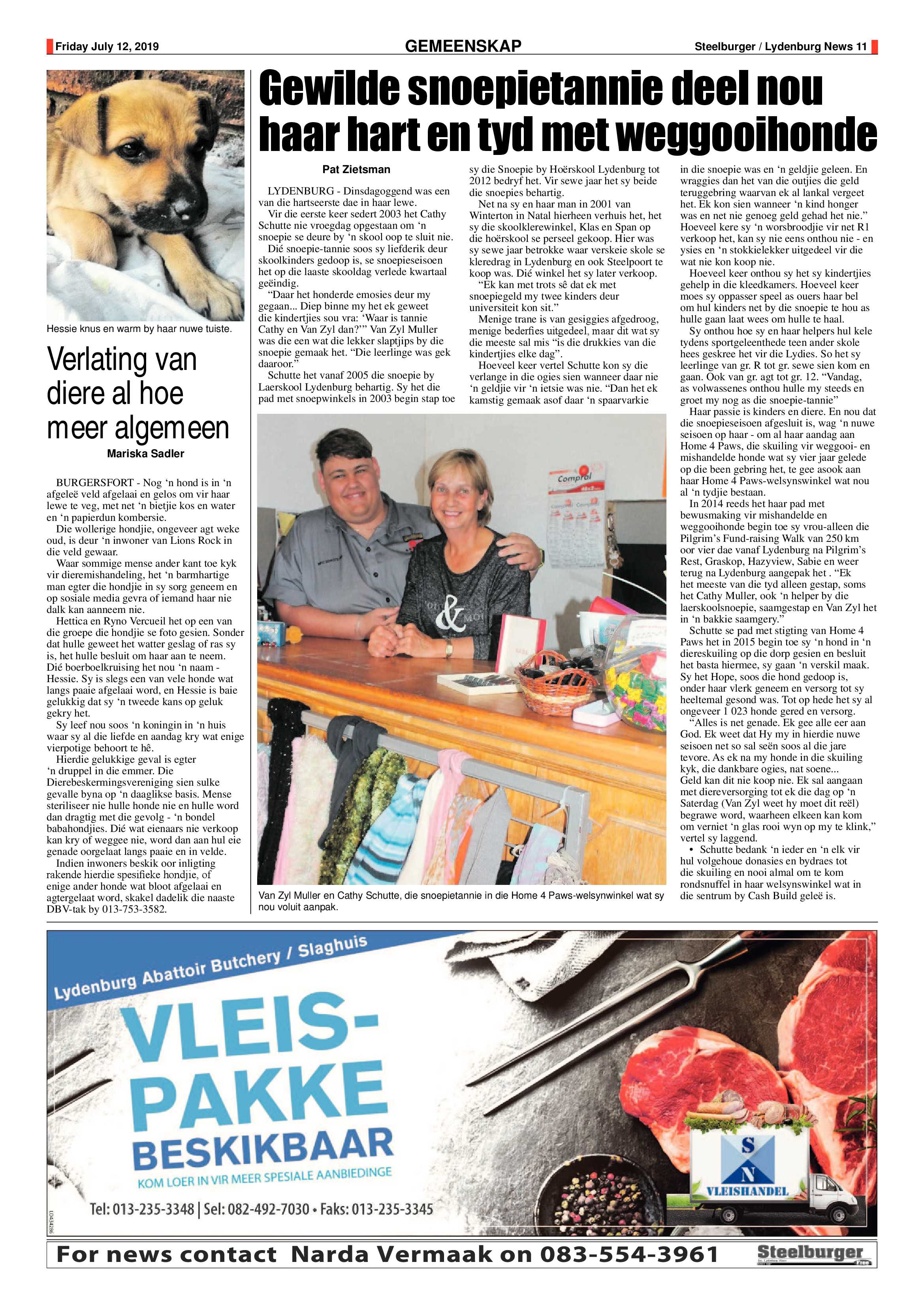 Steelburger News 12 July 2019 page 11