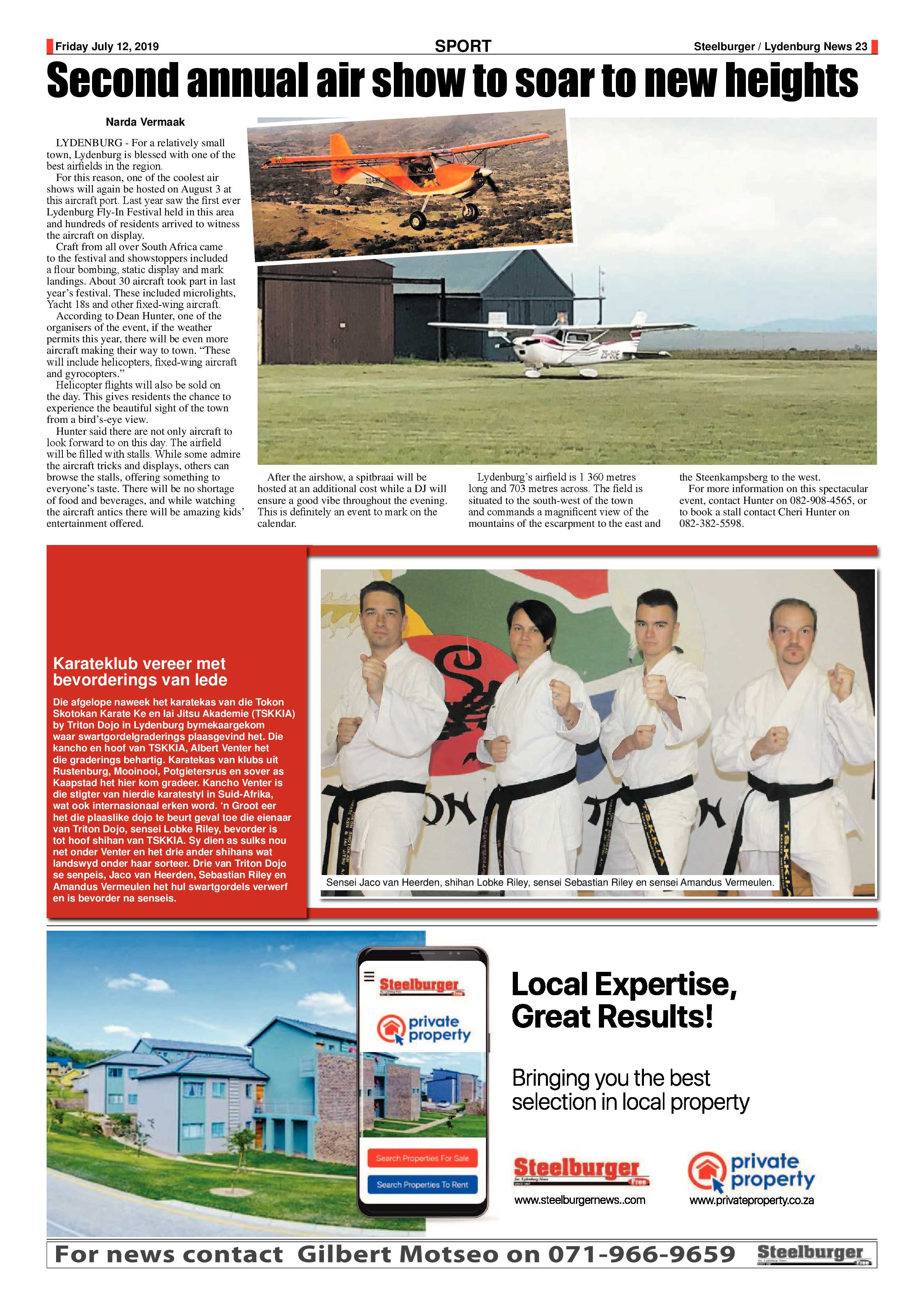 Steelburger News 12 July 2019 page 23