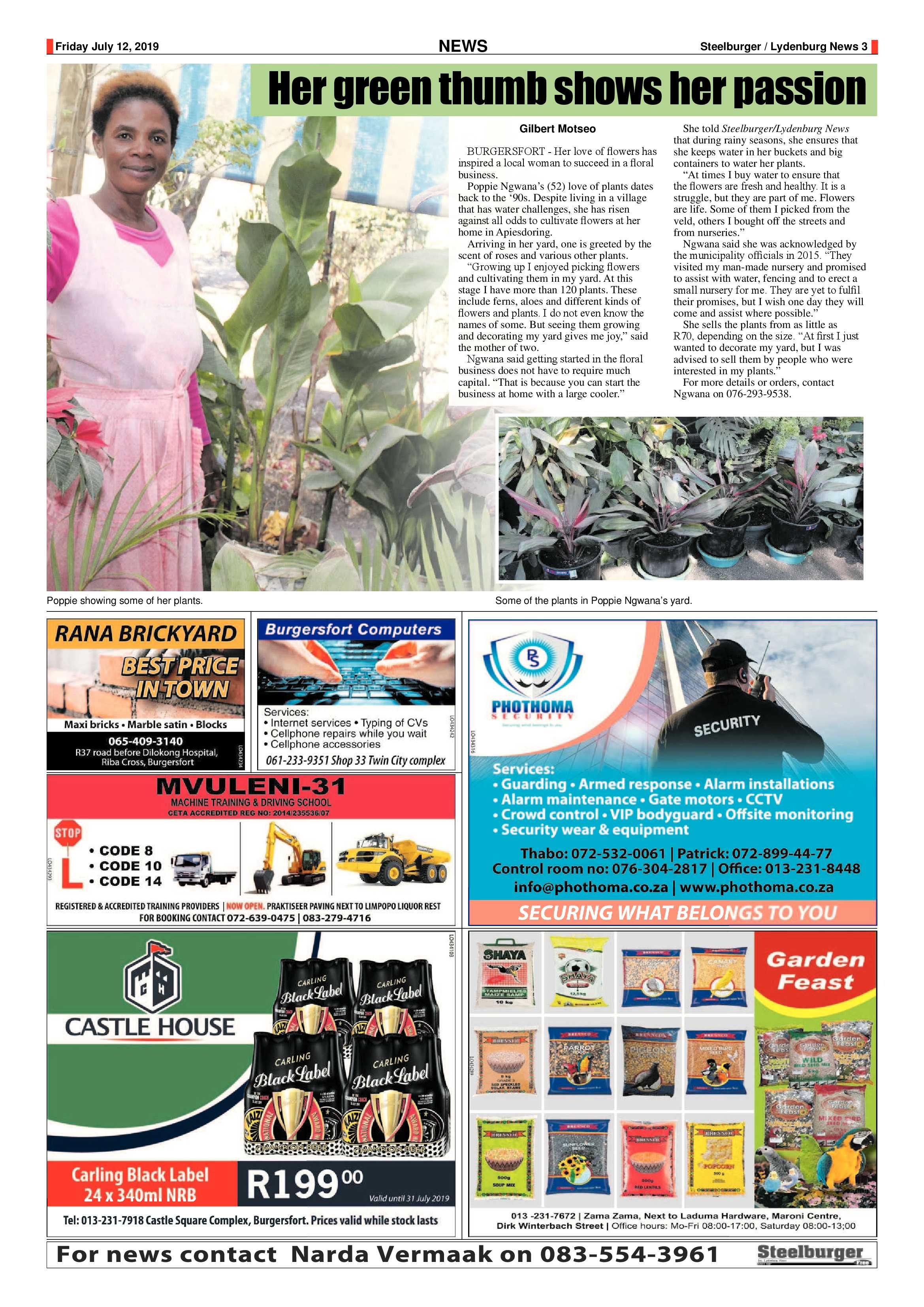 Steelburger News 12 July 2019 page 3