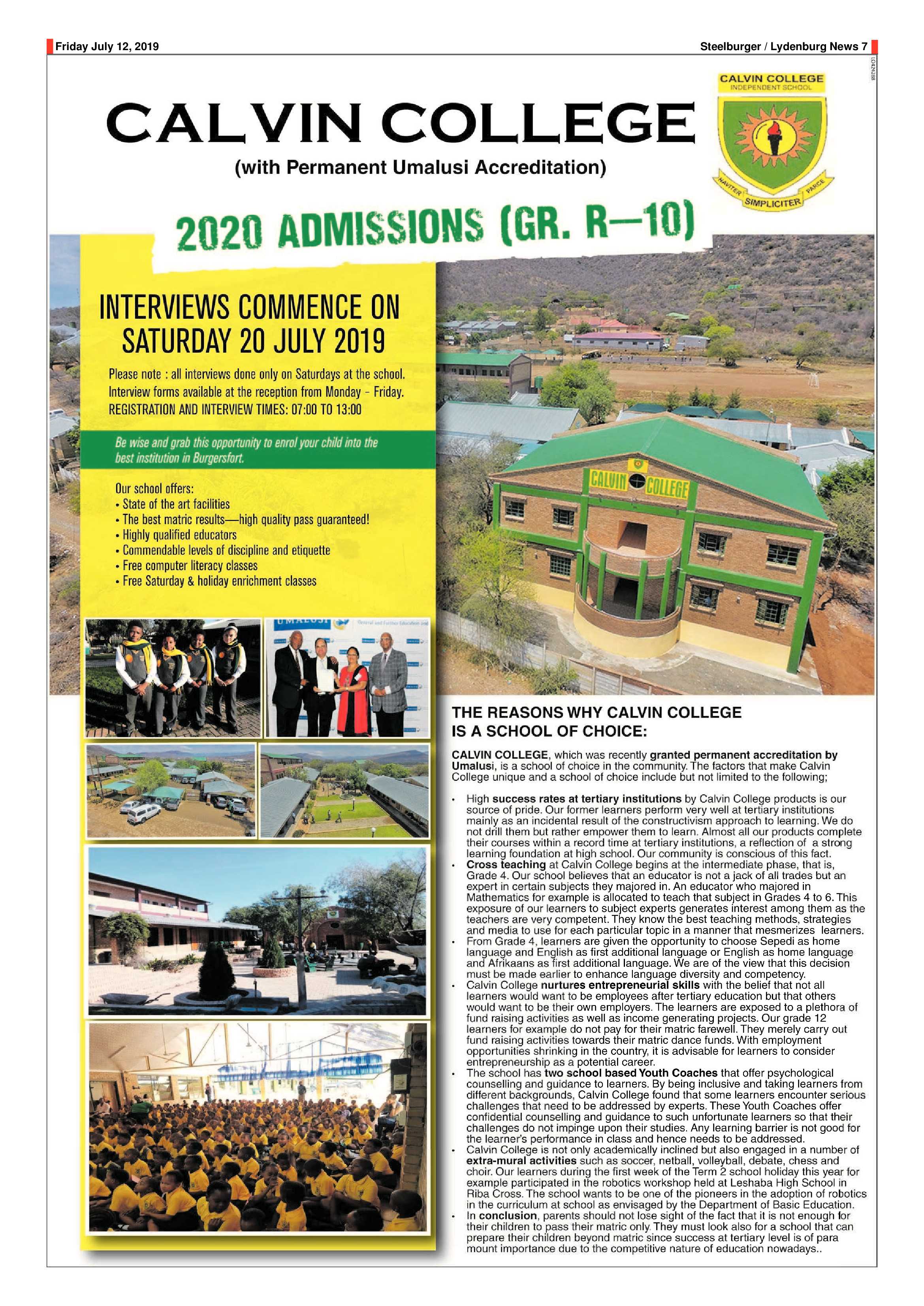 Steelburger News 12 July 2019 page 7