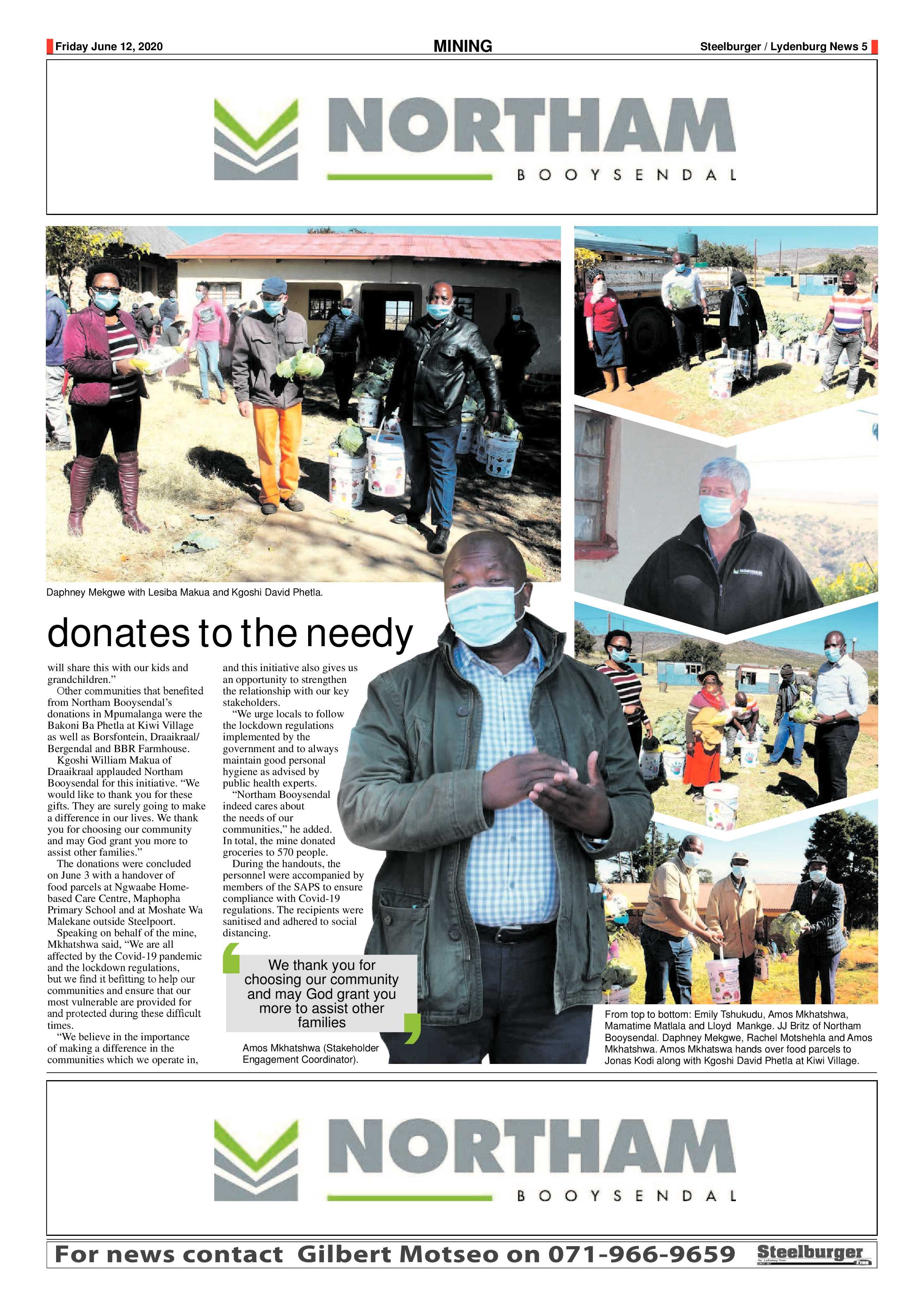 Steelburger news 12 June 2020 page 5