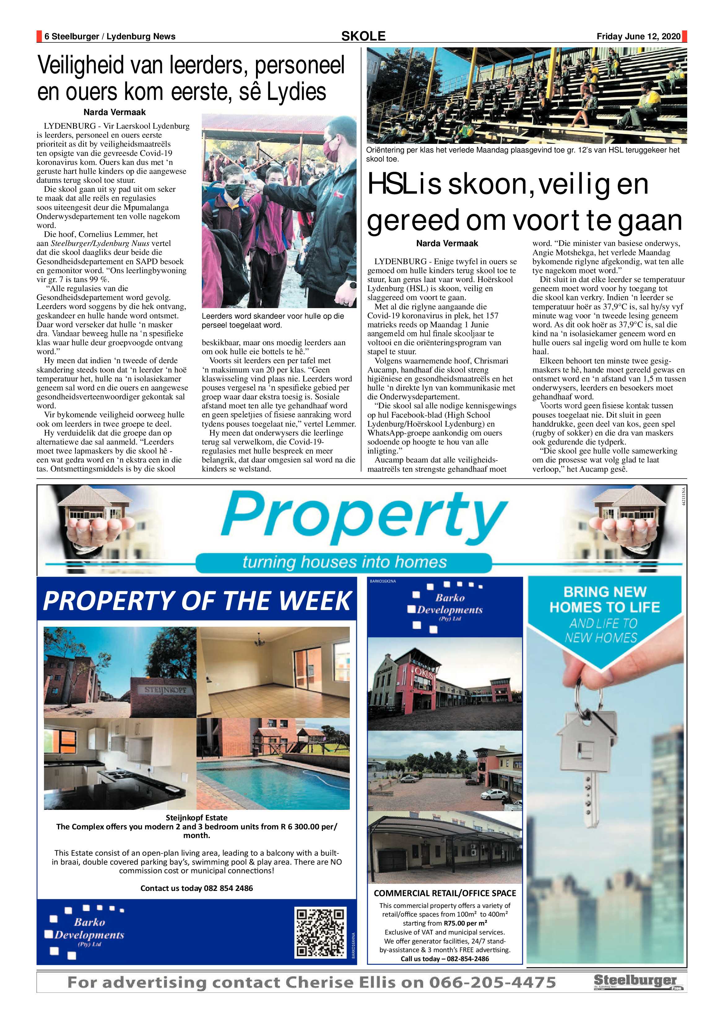 Steelburger news 12 June 2020 page 6