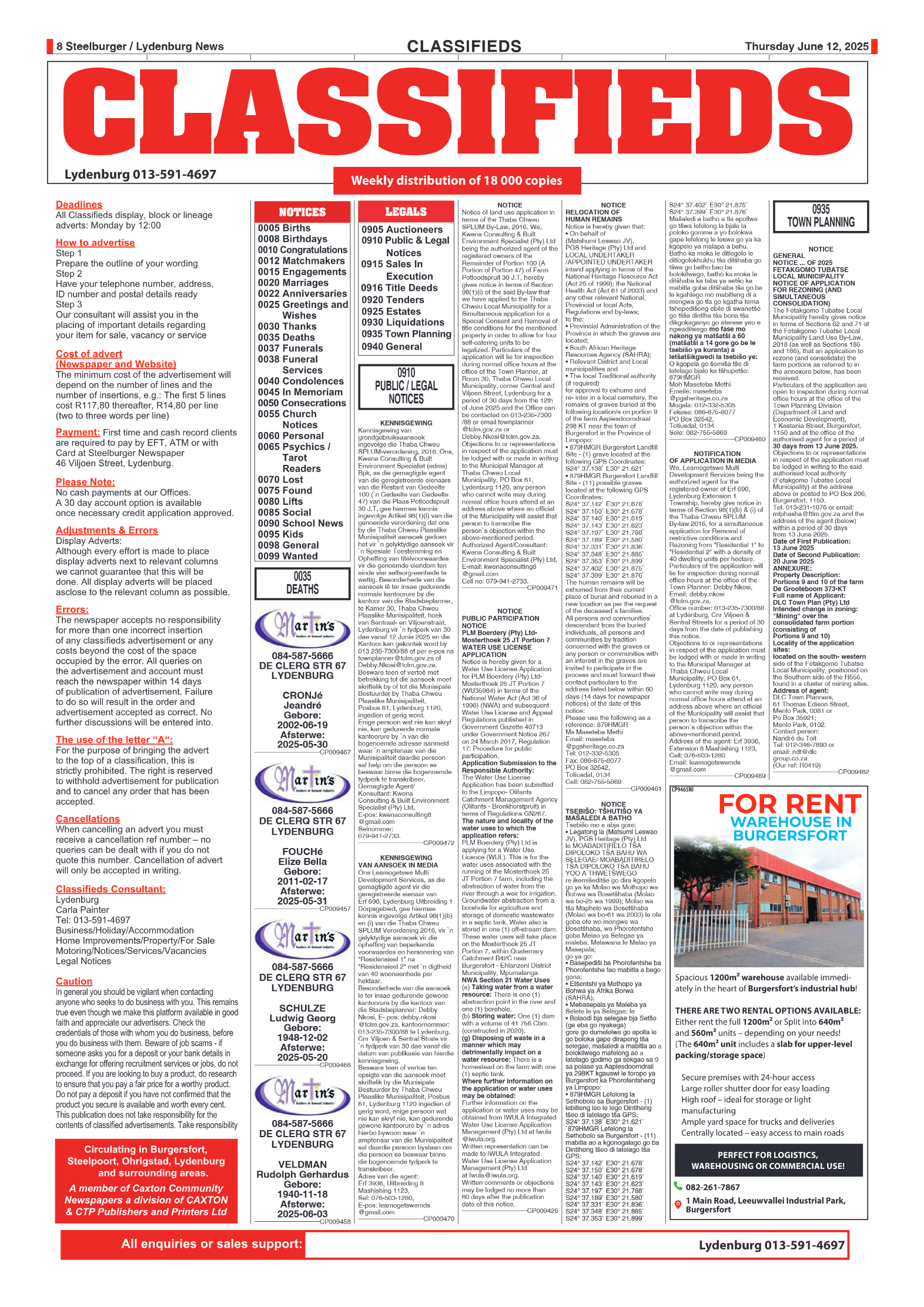 Steelburger News 12 June 2025 page 8