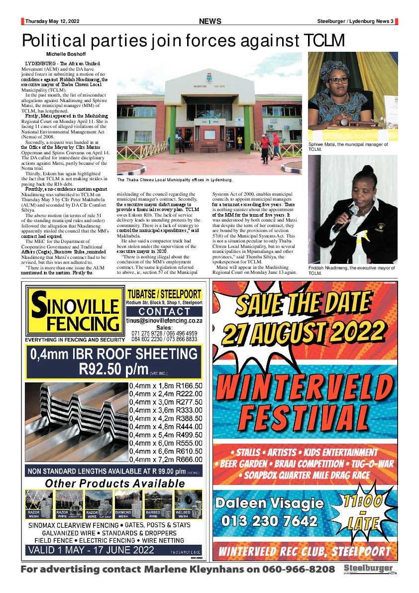 Steelburger News 12 May 2022 page 3