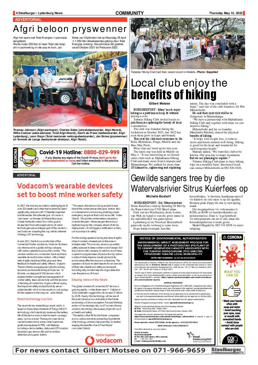 Steelburger News 12 May 2022 page 4