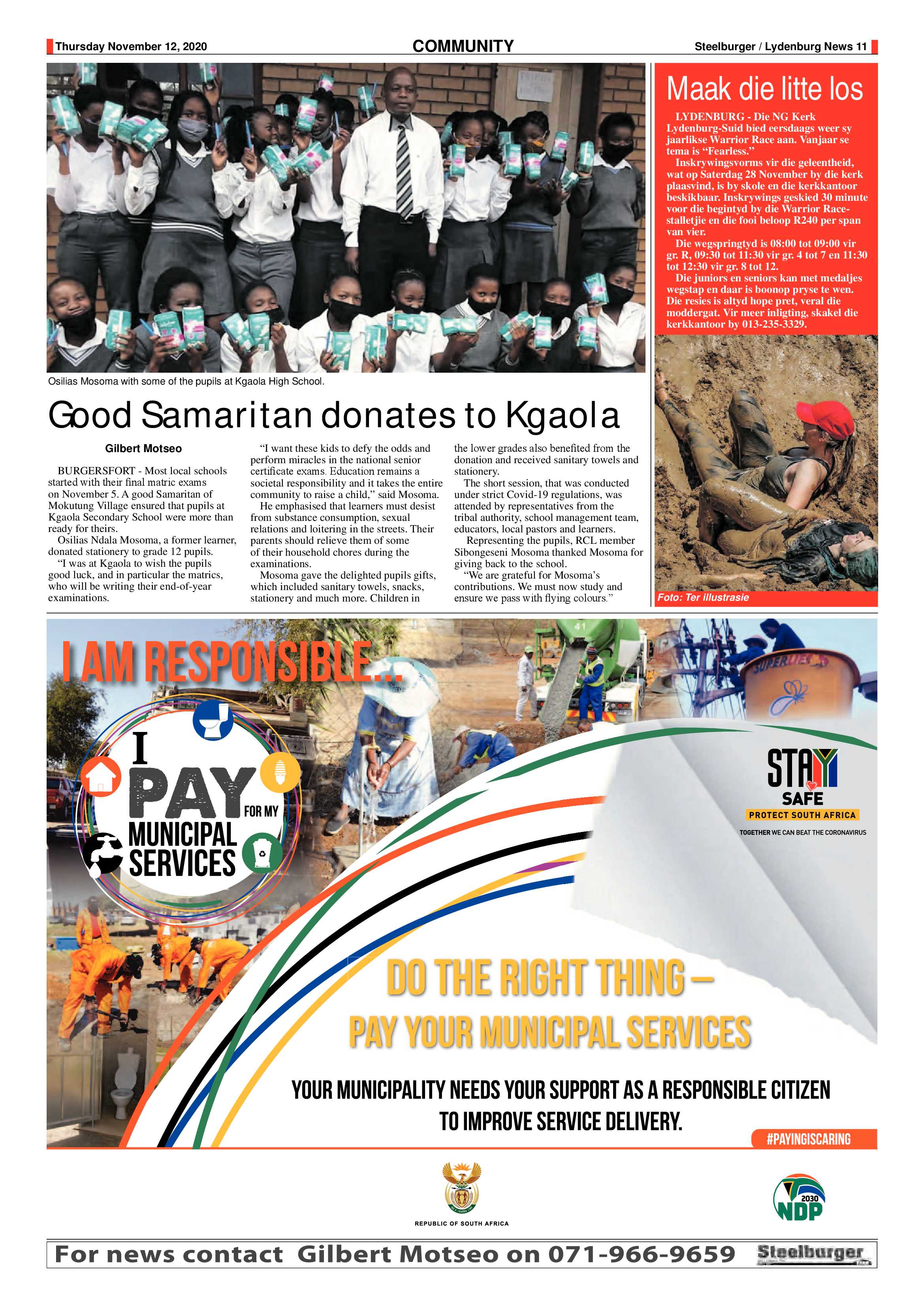 Steelburger News 12 November 2020 page 11