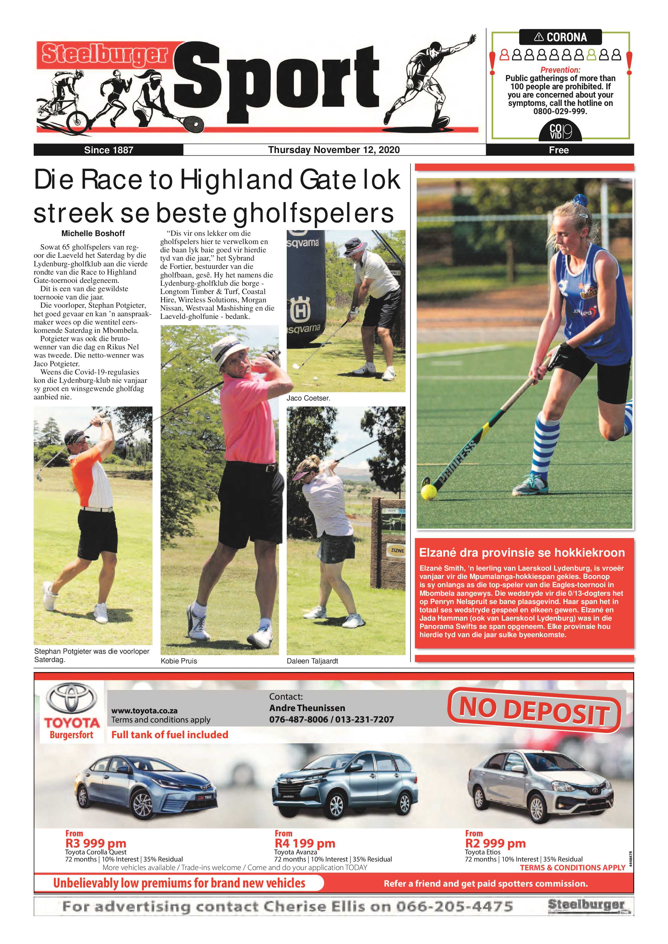 Steelburger News 12 November 2020 page 12
