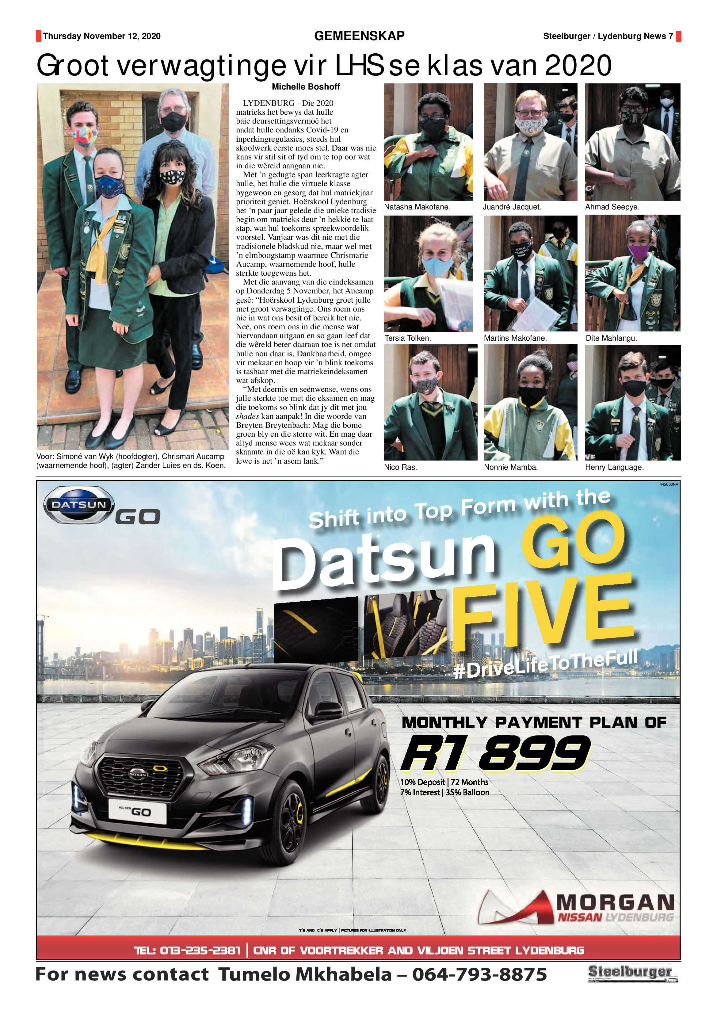 Steelburger News 12 November 2020 page 7