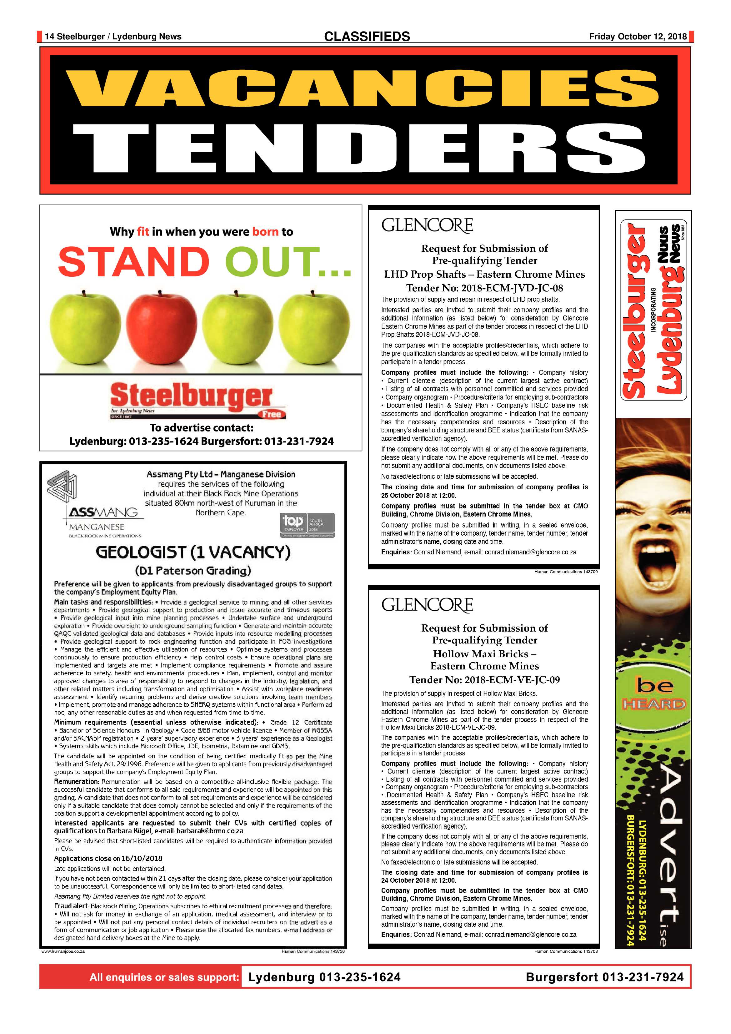 Steelburger News 12 October 2018 page 14