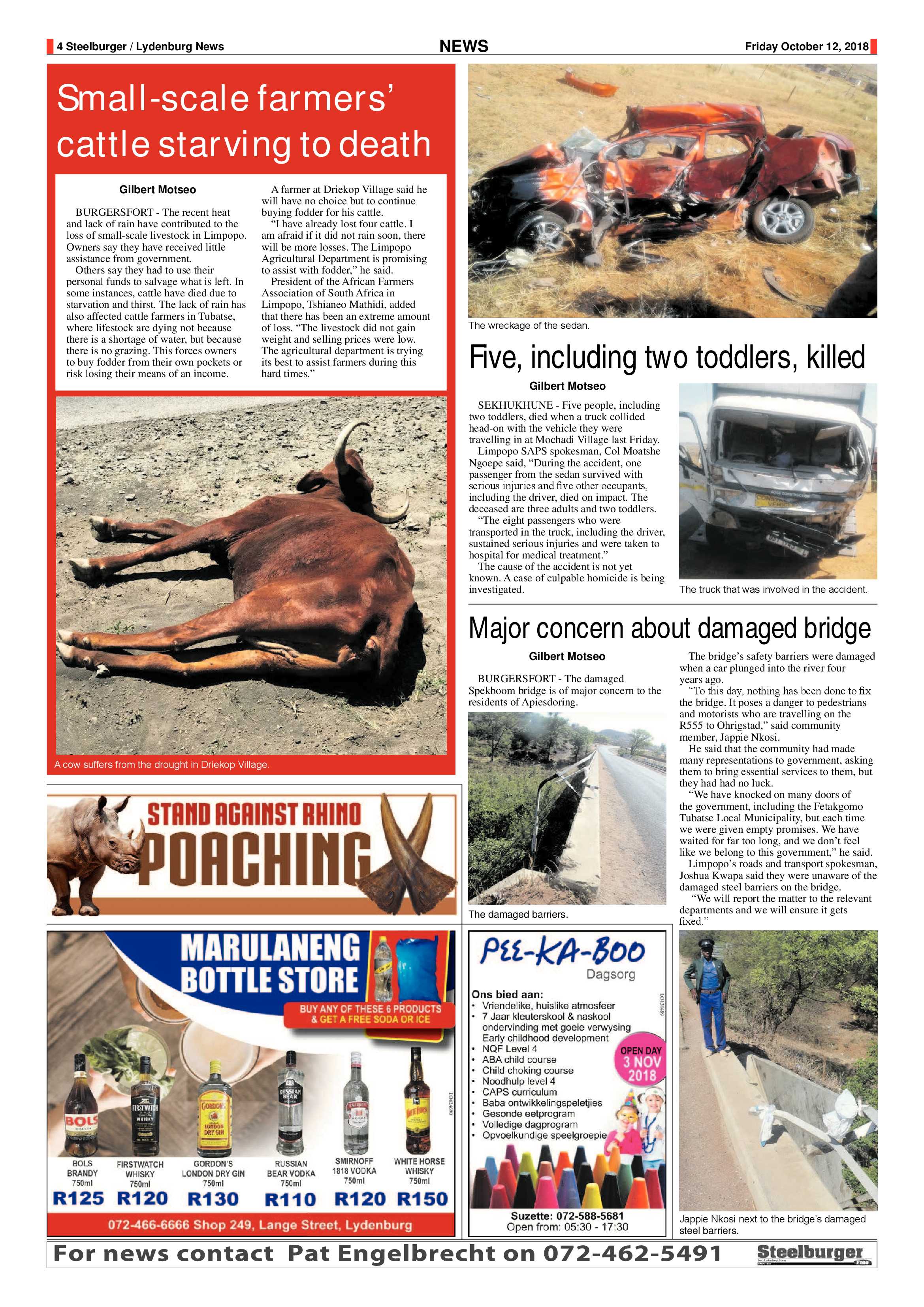 Steelburger News 12 October 2018 page 4