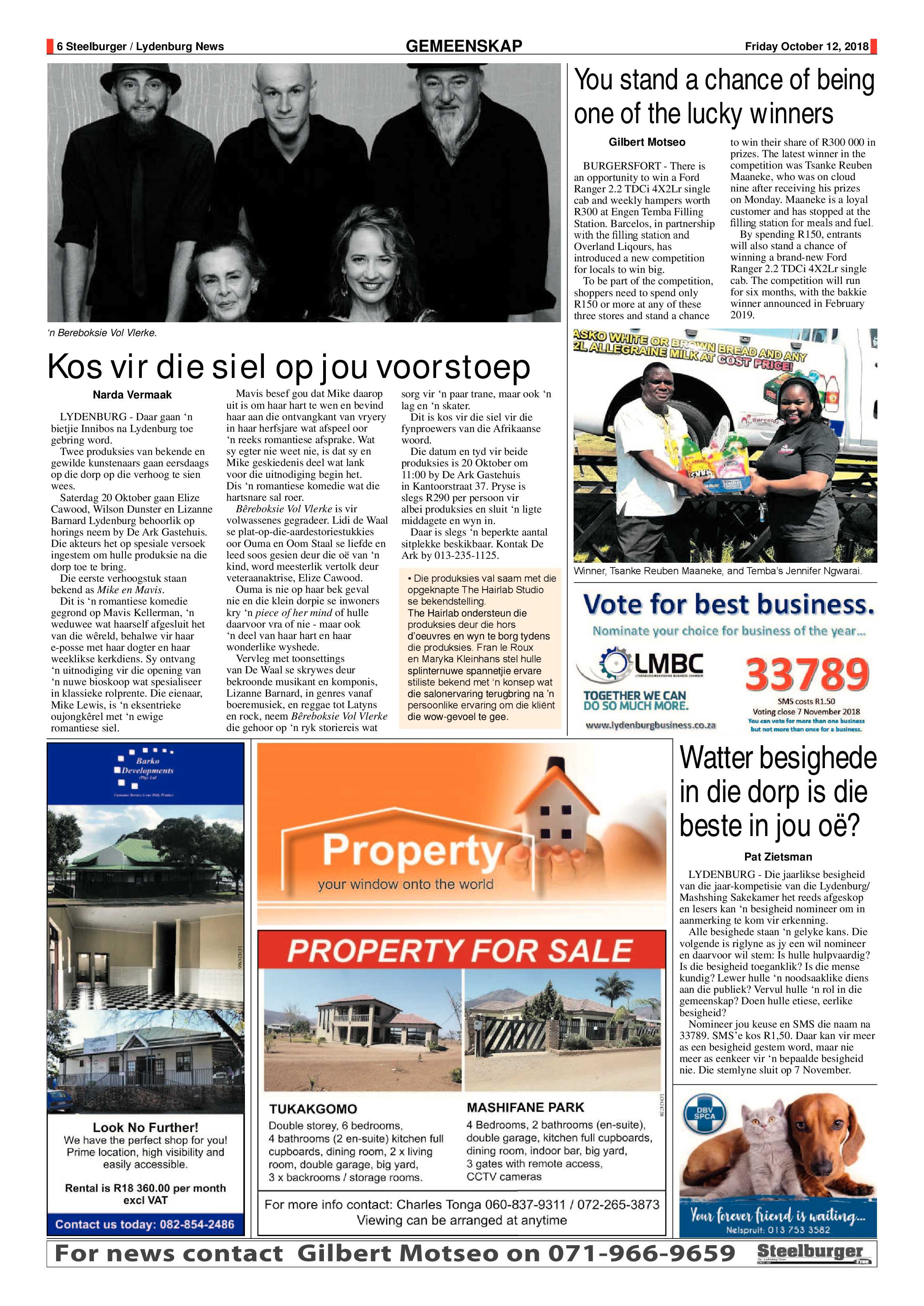 Steelburger News 12 October 2018 page 6