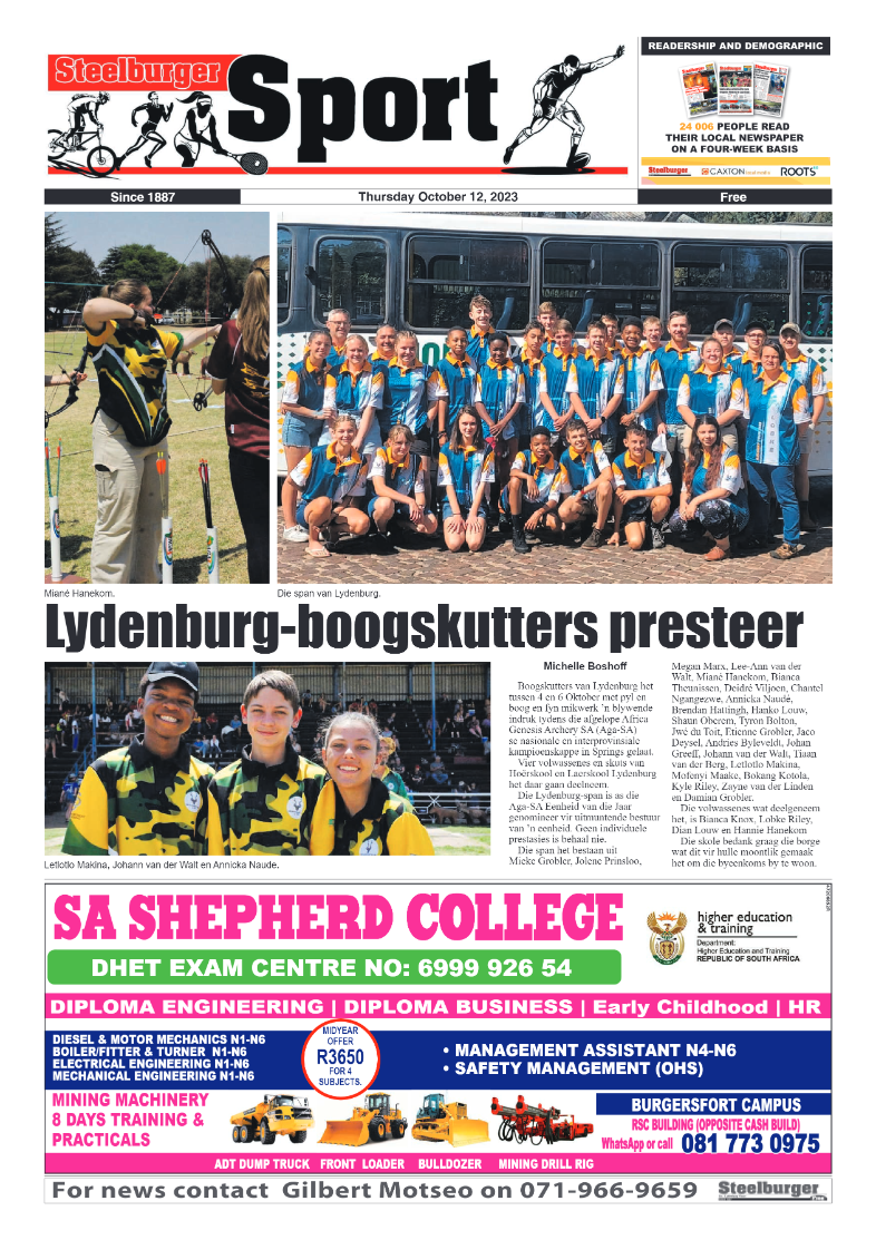 Steelburger News 12 October 2023 page 12