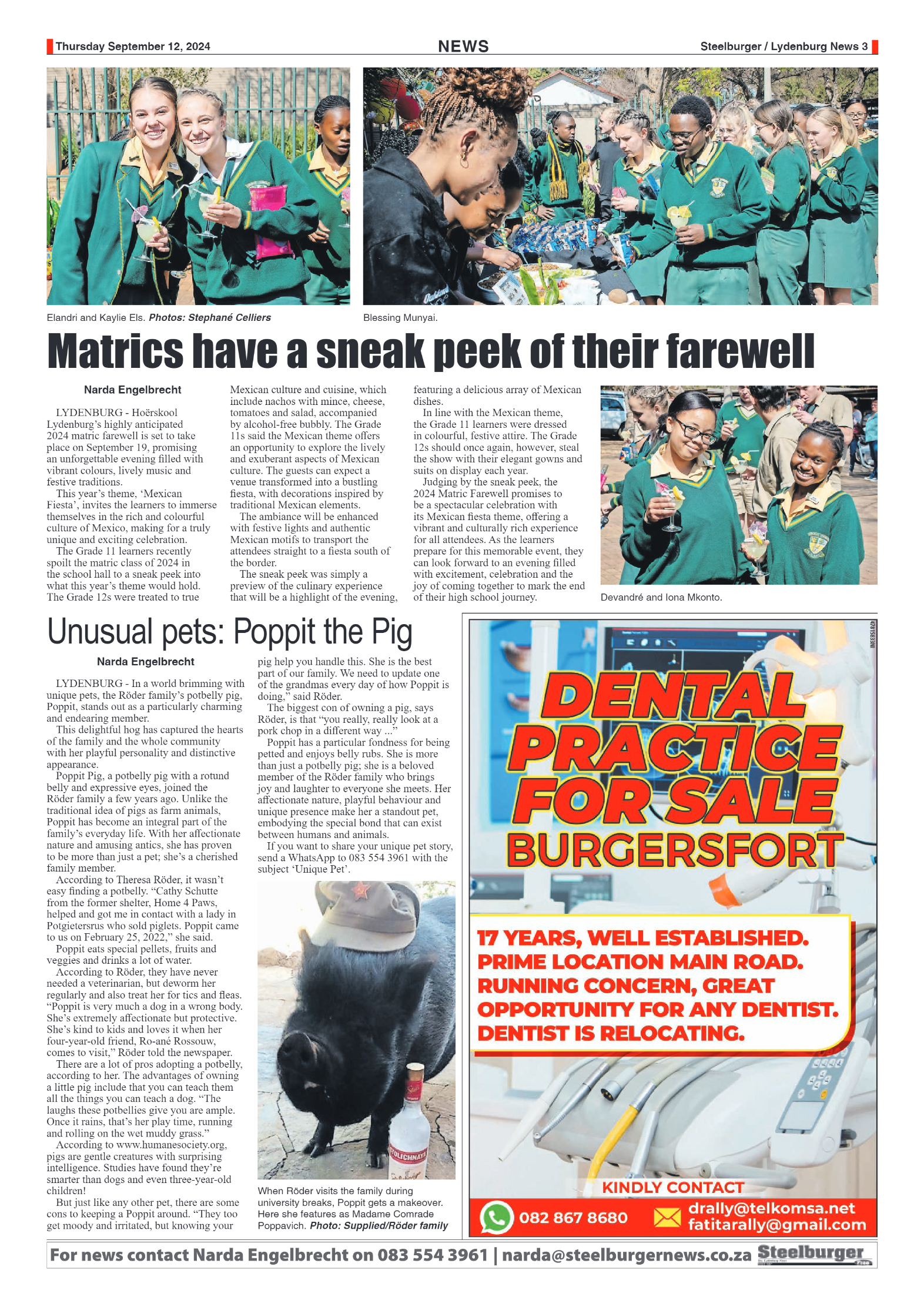 Steelburger News 12 September 2024 page 3