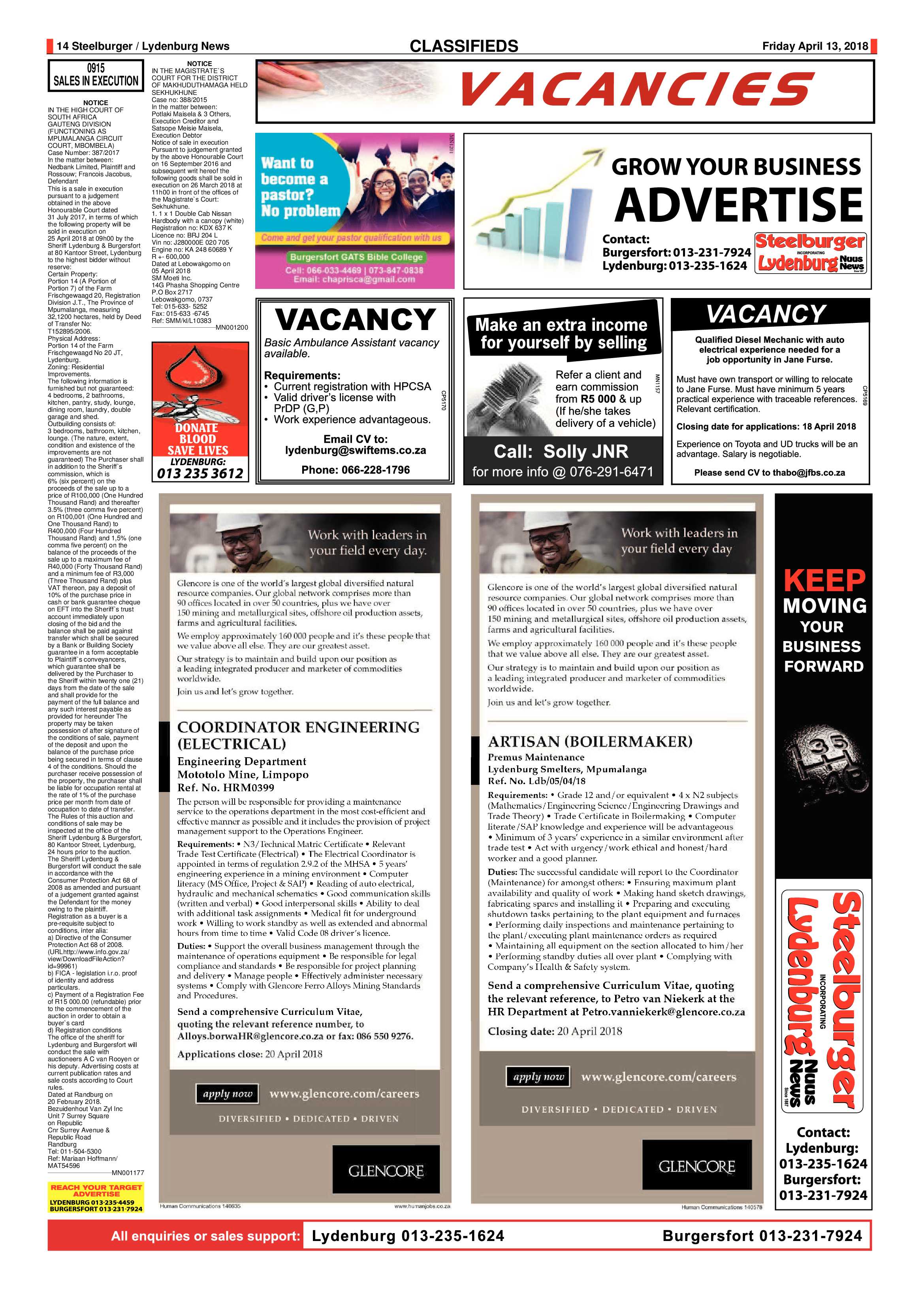 Steelburger News 13 April 2018 page 14