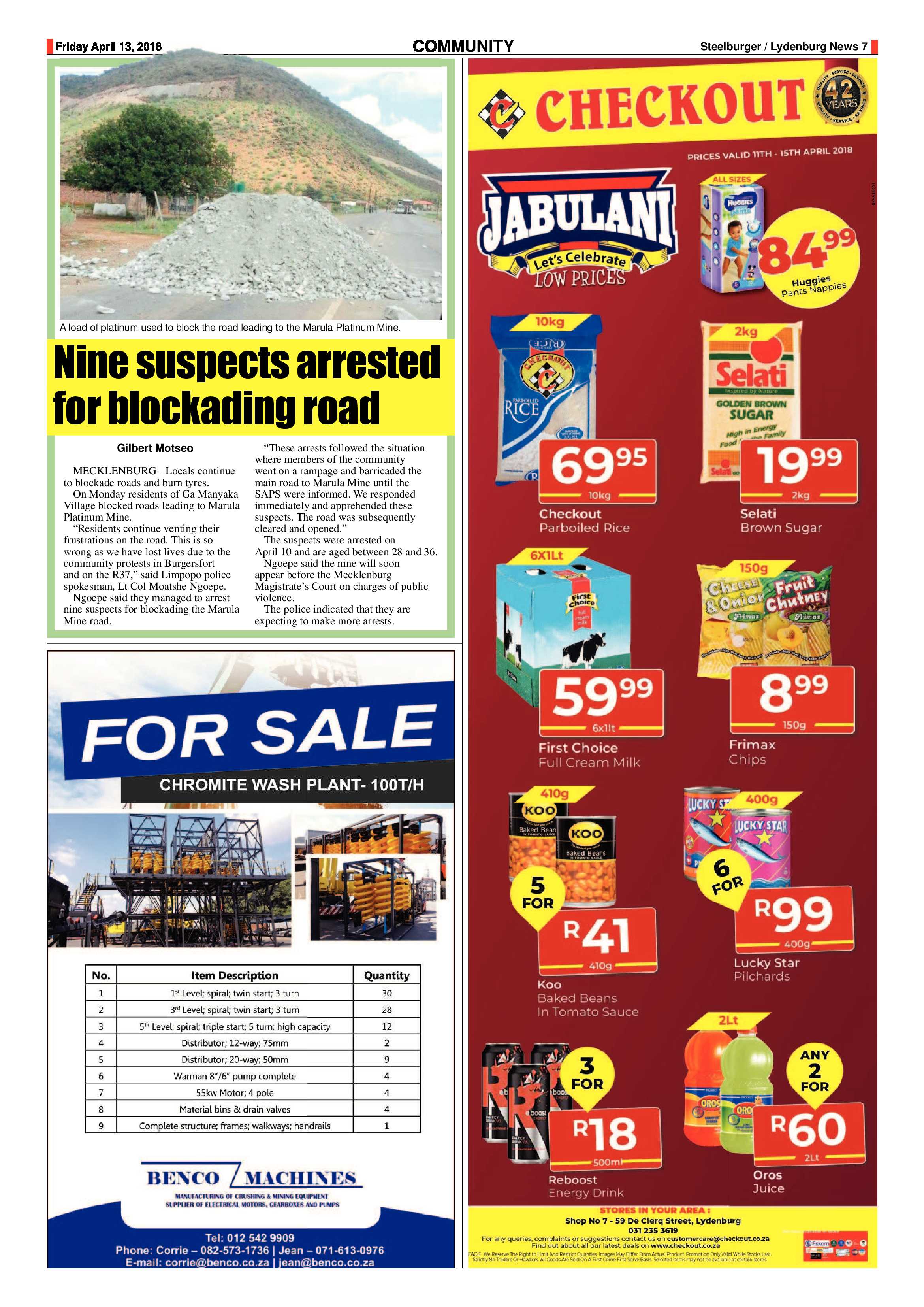 Steelburger News 13 April 2018 page 7