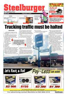 Steelburger News 13 April 2018