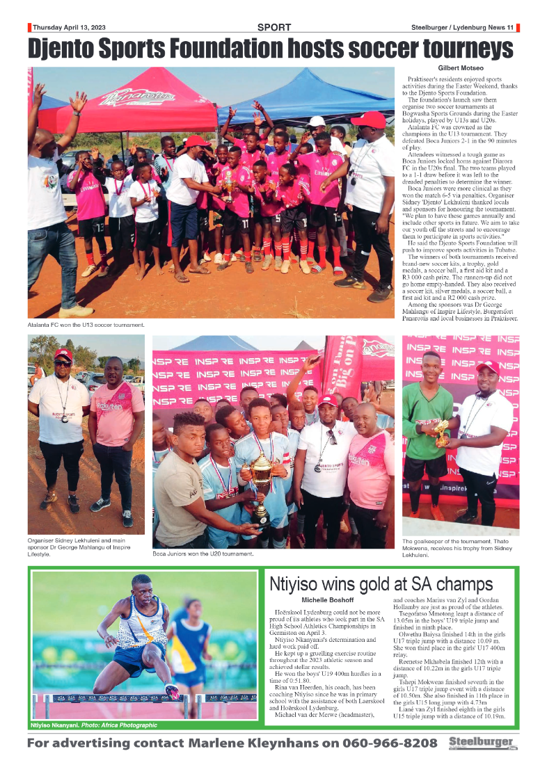 Steelburger News 13 April 2023 page 11