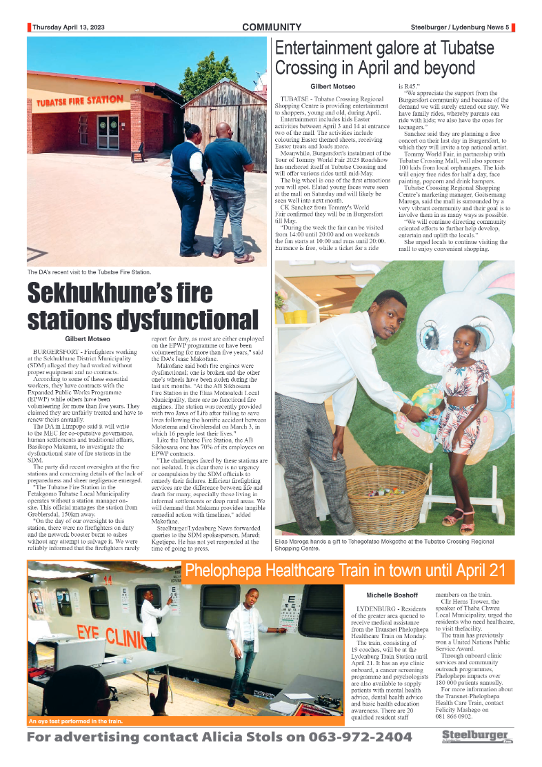 Steelburger News 13 April 2023 page 5