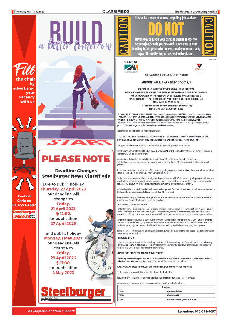 Steelburger News 13 April 2023 page 9