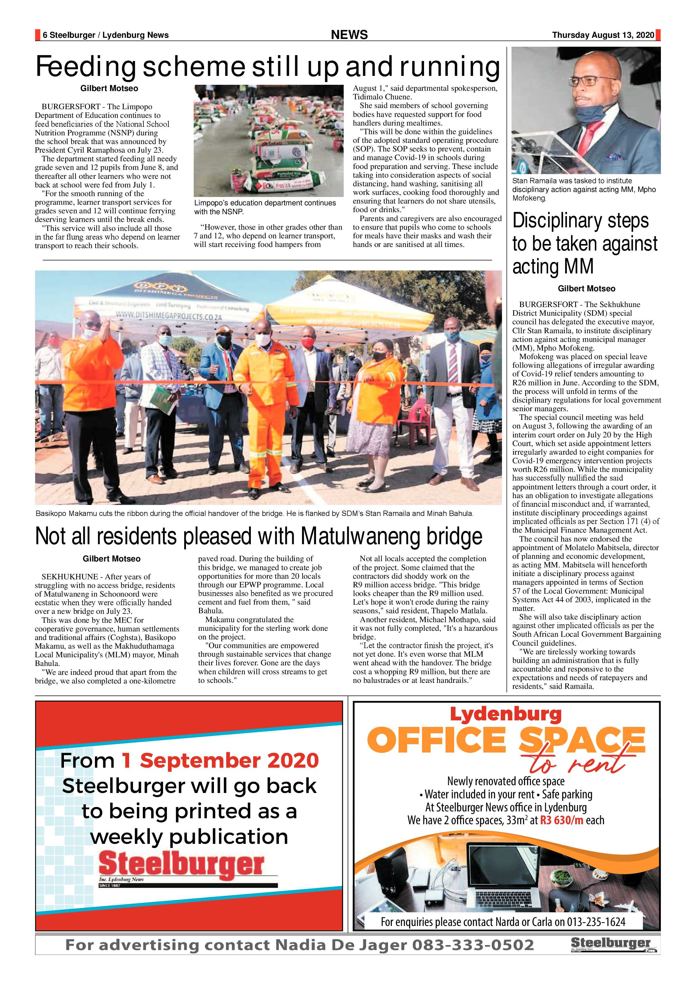 Steelburger News 13 August 2020 page 6