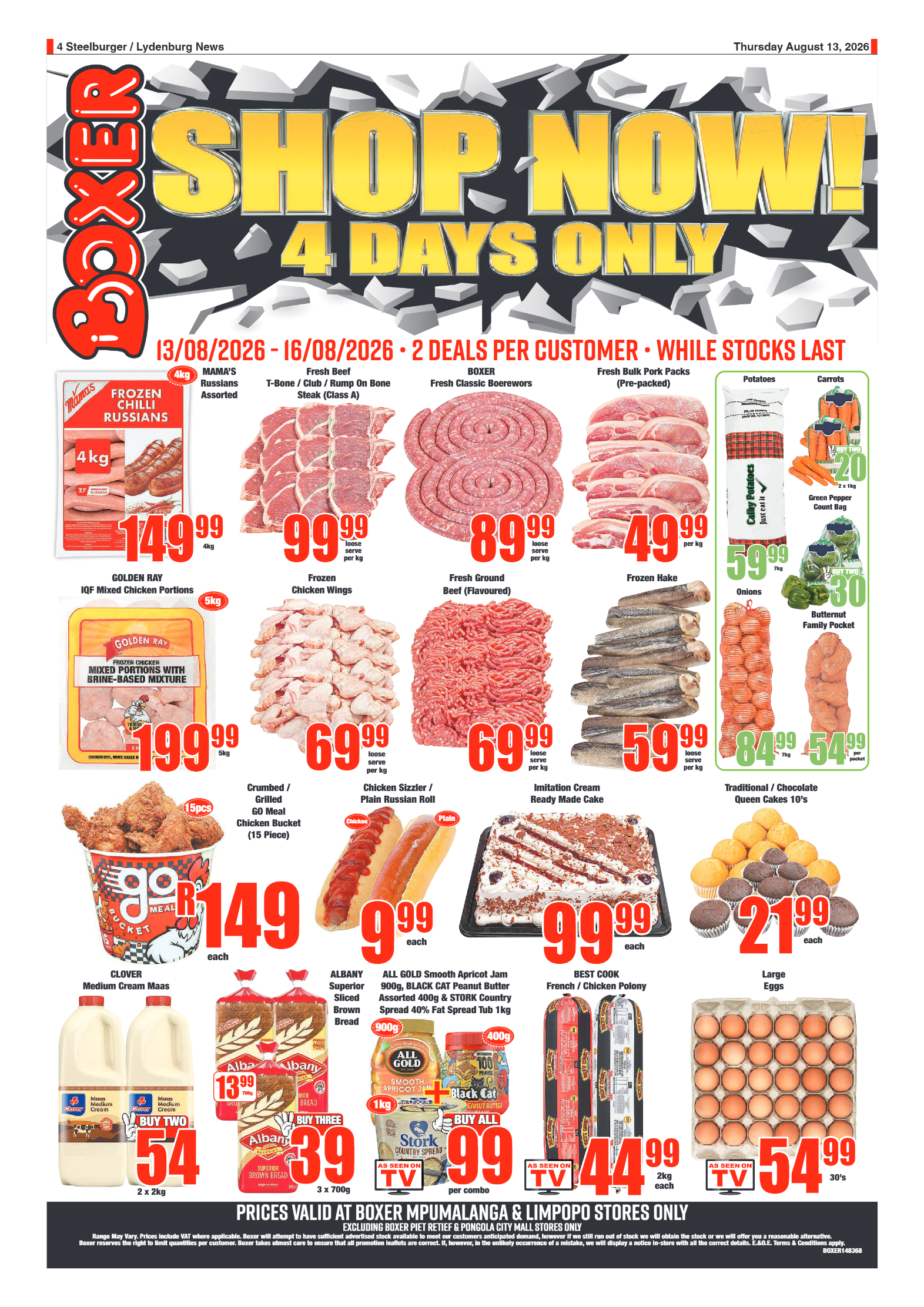 Steelburger News 13 August 2026 page 4