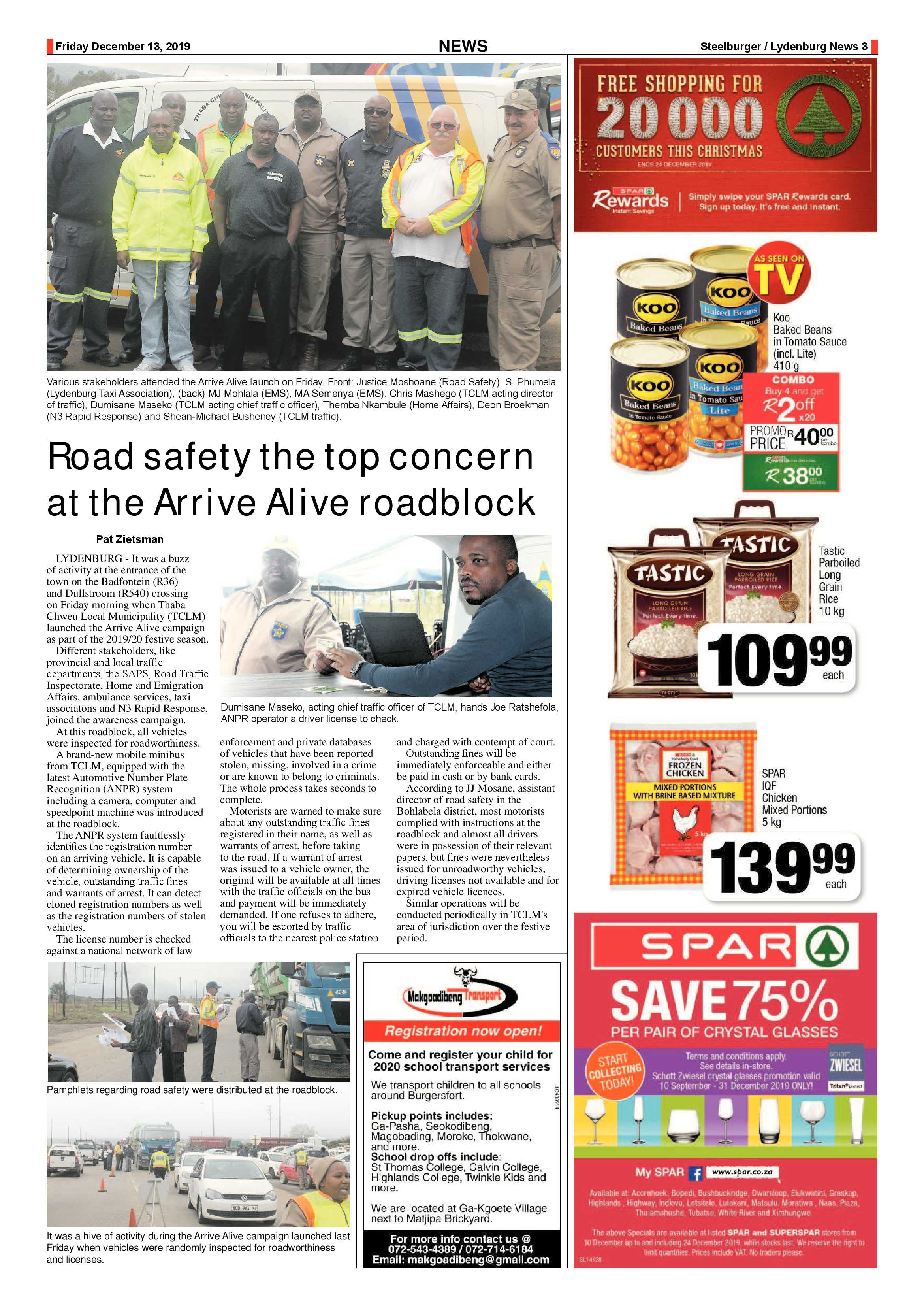 Steelburger News 13 December 2019 page 3