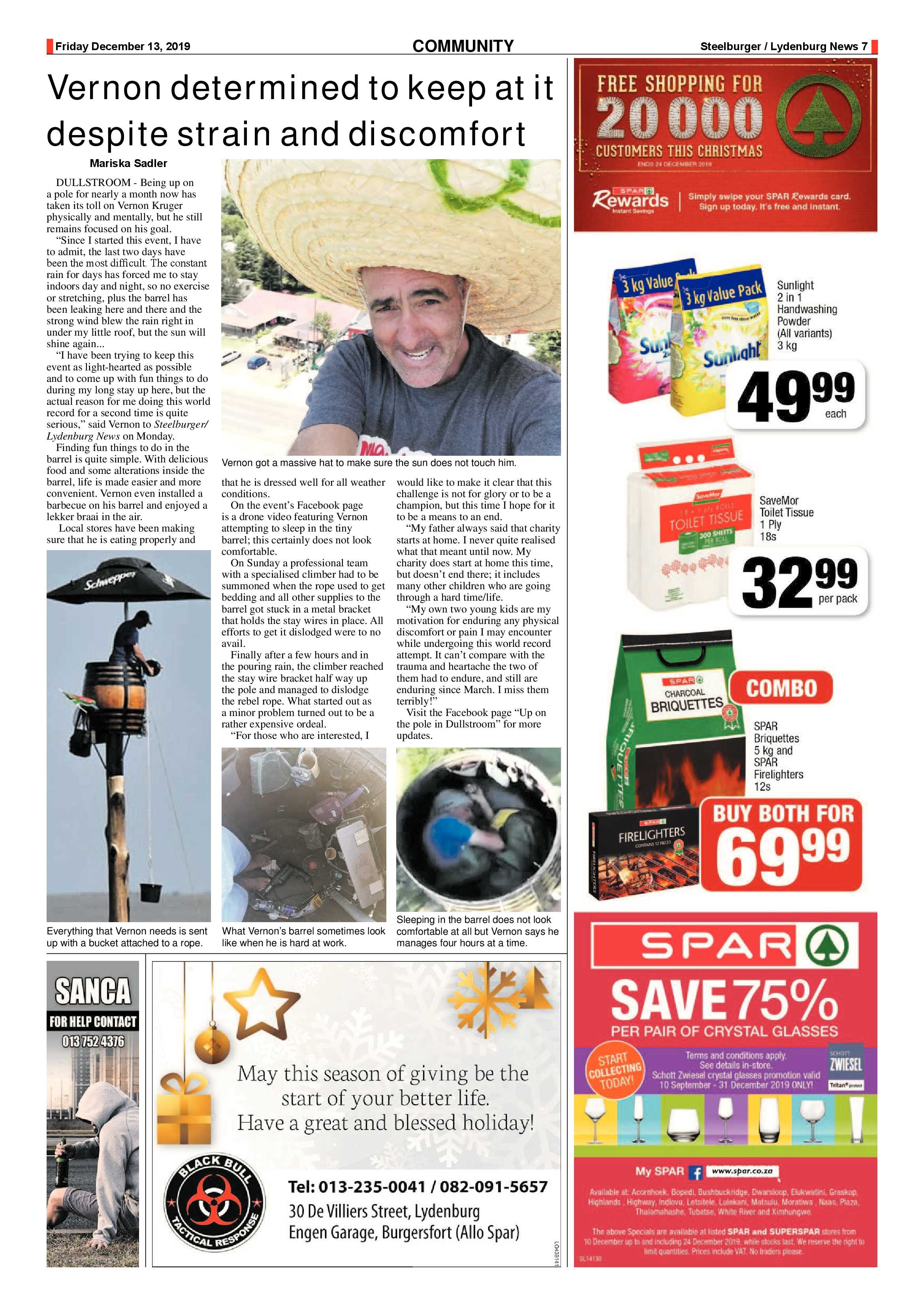 Steelburger News 13 December 2019 page 7