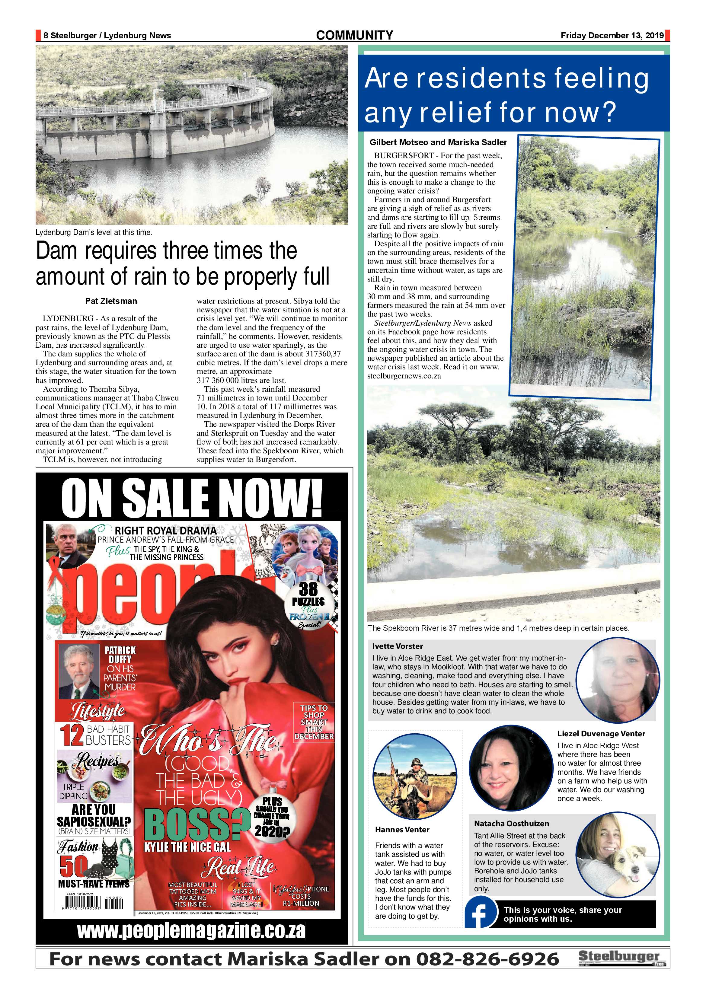 Steelburger News 13 December 2019 page 8