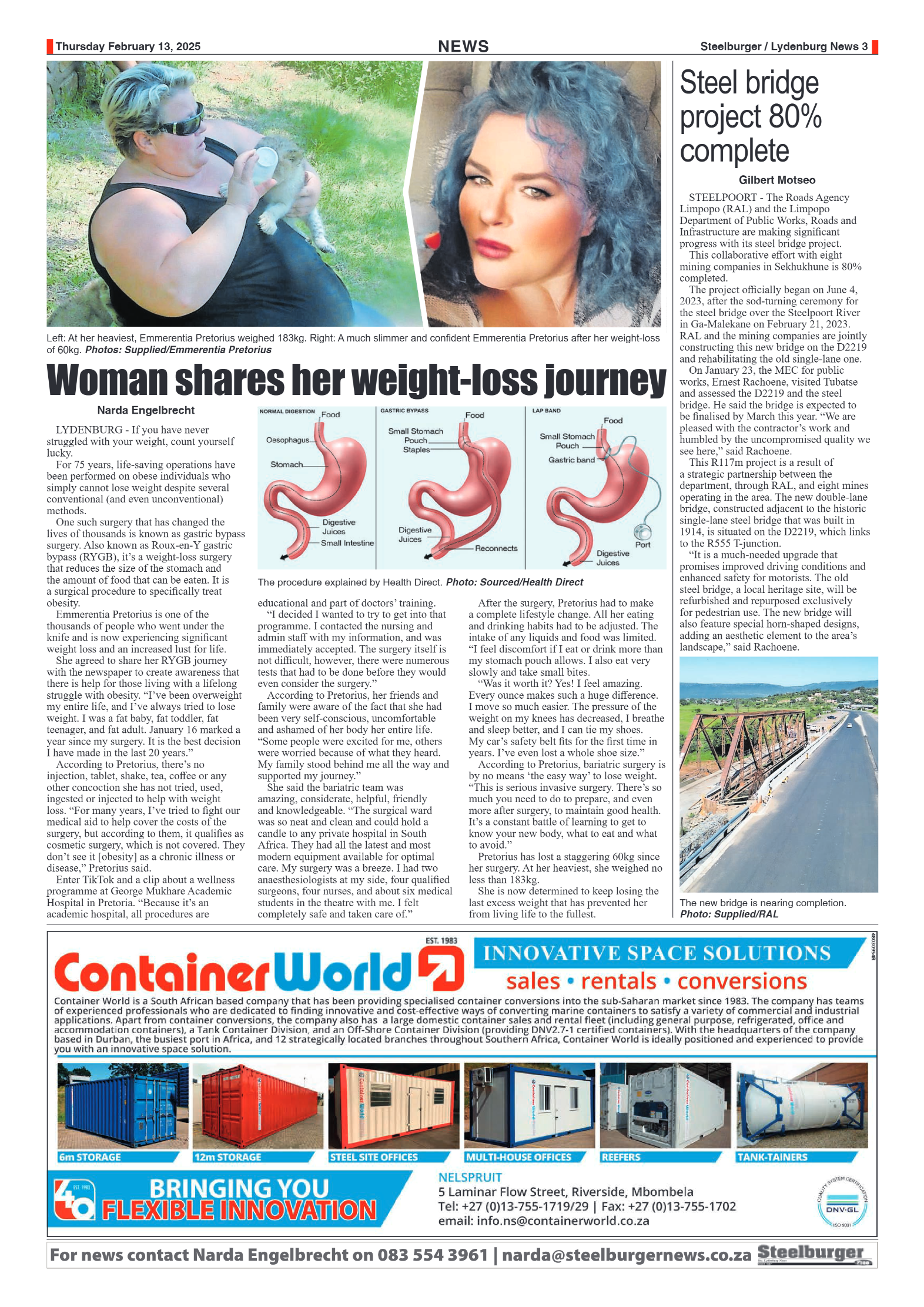 Steelburger News 12 February 2025 page 3