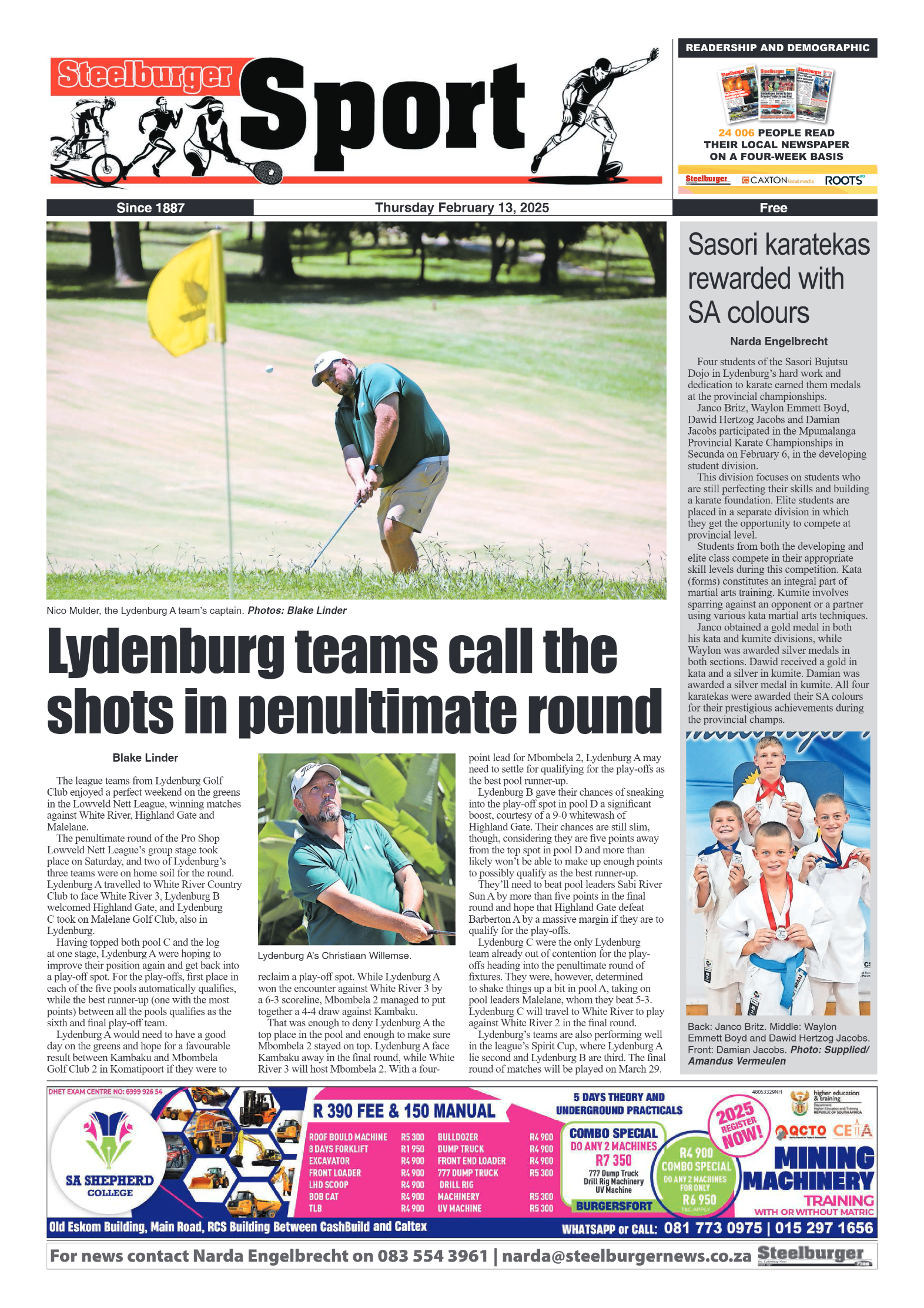 Steelburger News 12 February 2025 page 8