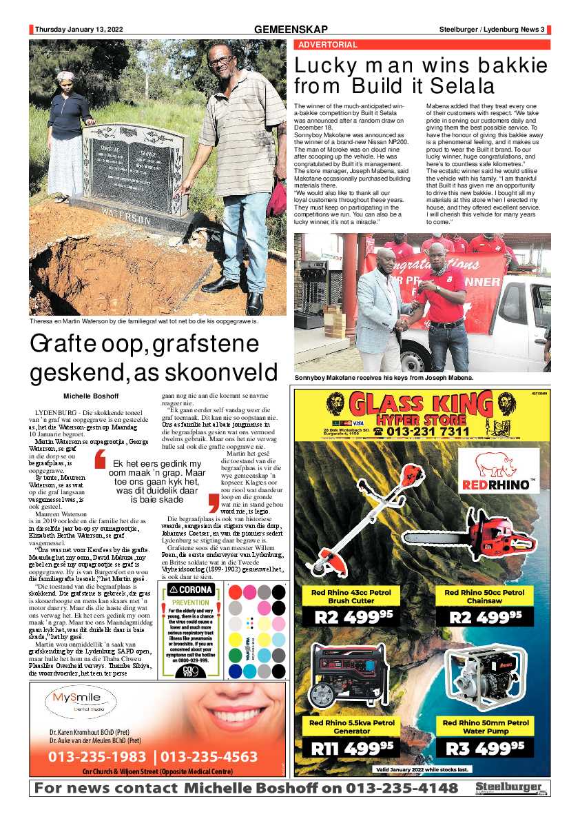 Steelburger News 13 January 2022 page 3