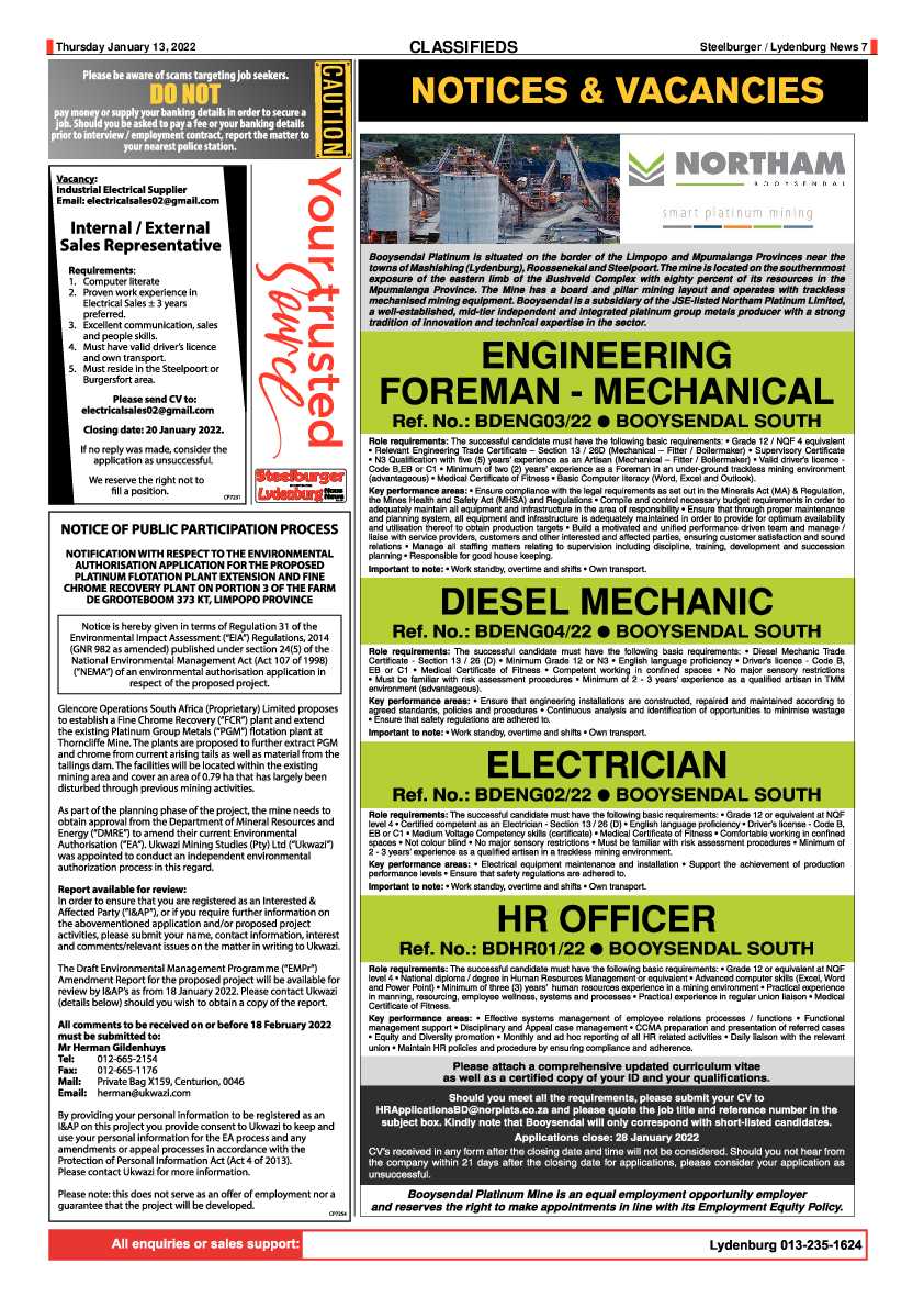 Steelburger News 13 January 2022 page 7