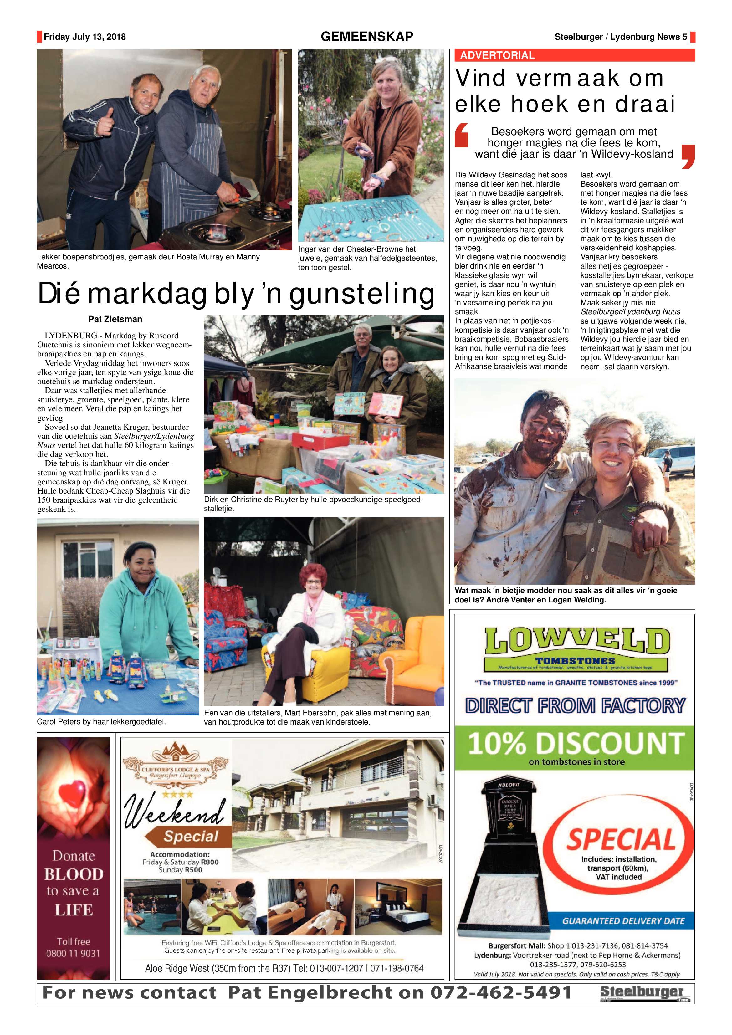 Steelburger News 13 July 2018 page 5