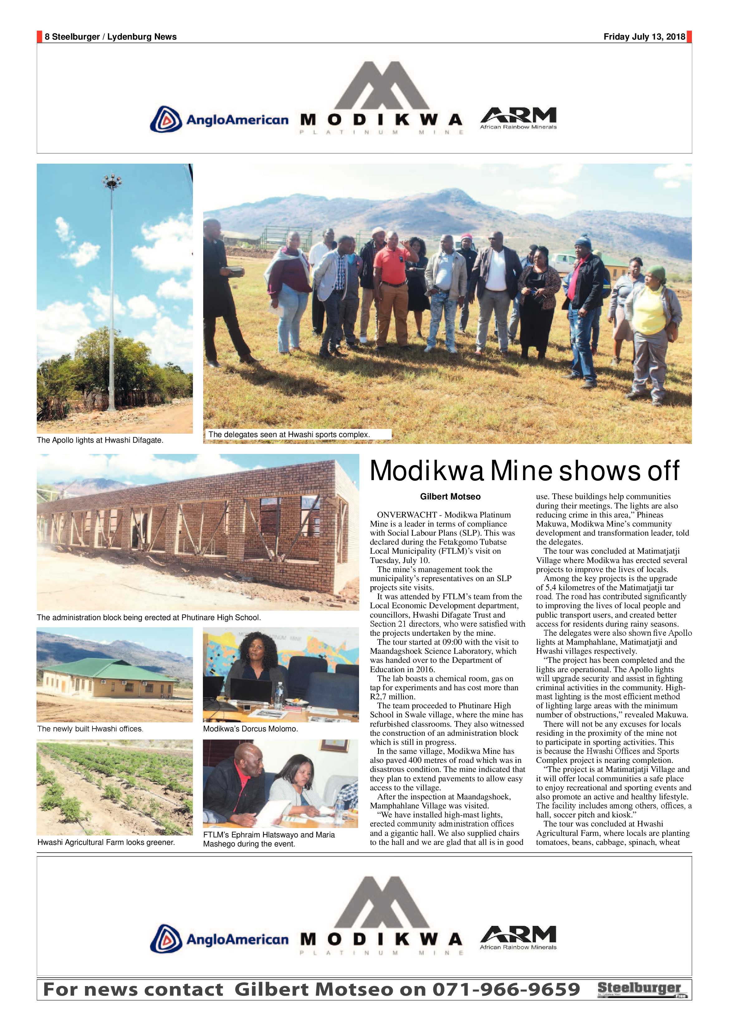 Steelburger News 13 July 2018 page 8