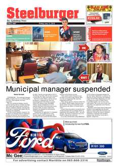 Steelburger News 13 July 2018