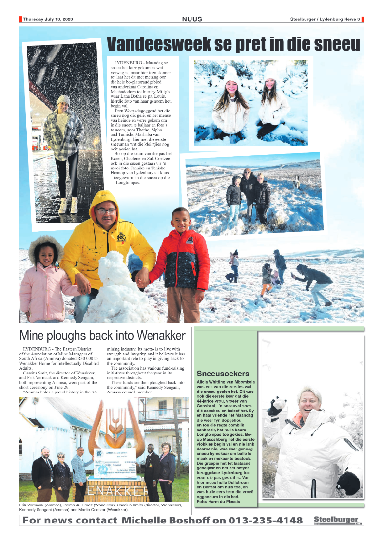 Steelburger News 13 July 2023 page 3